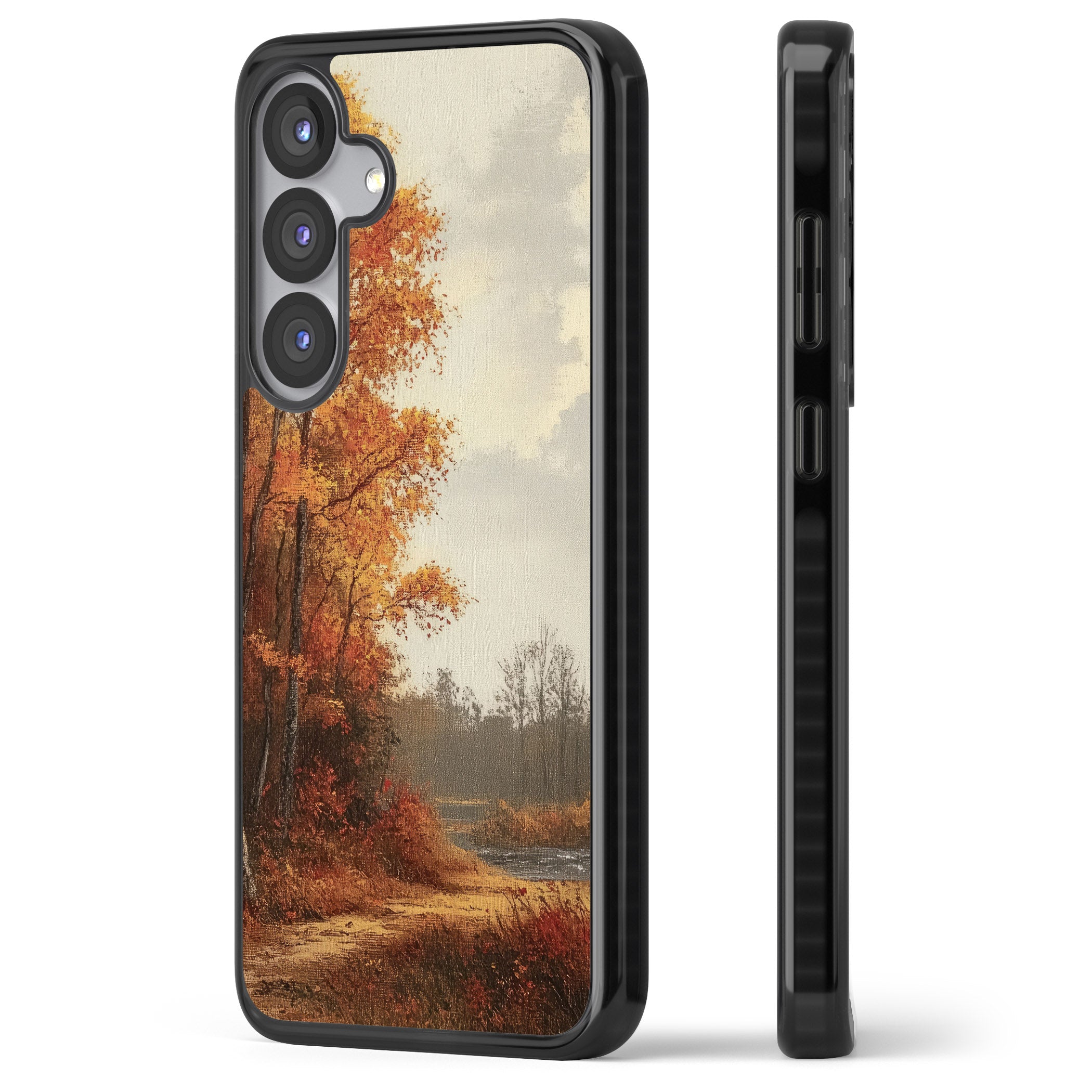 Vintage Autumn Oil Painting