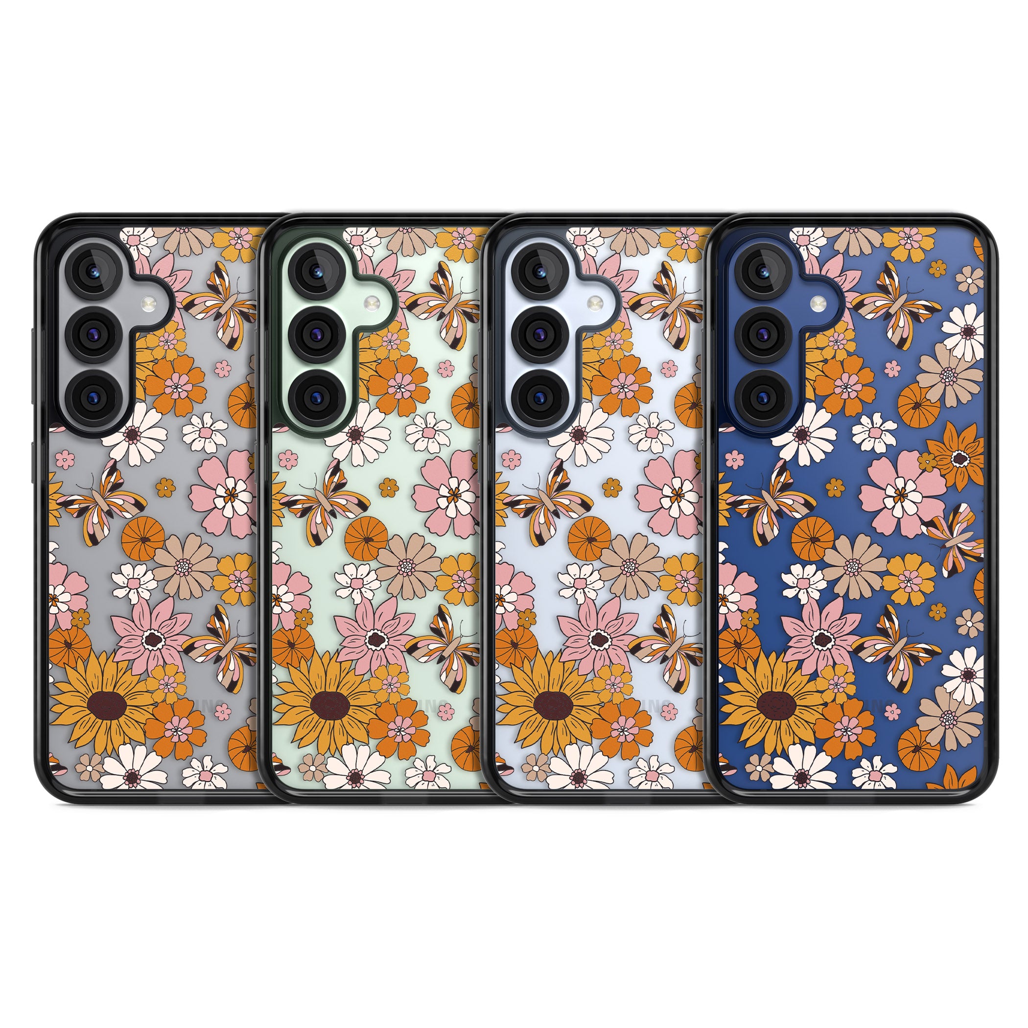 Butterfly Bloom Autumn Floral