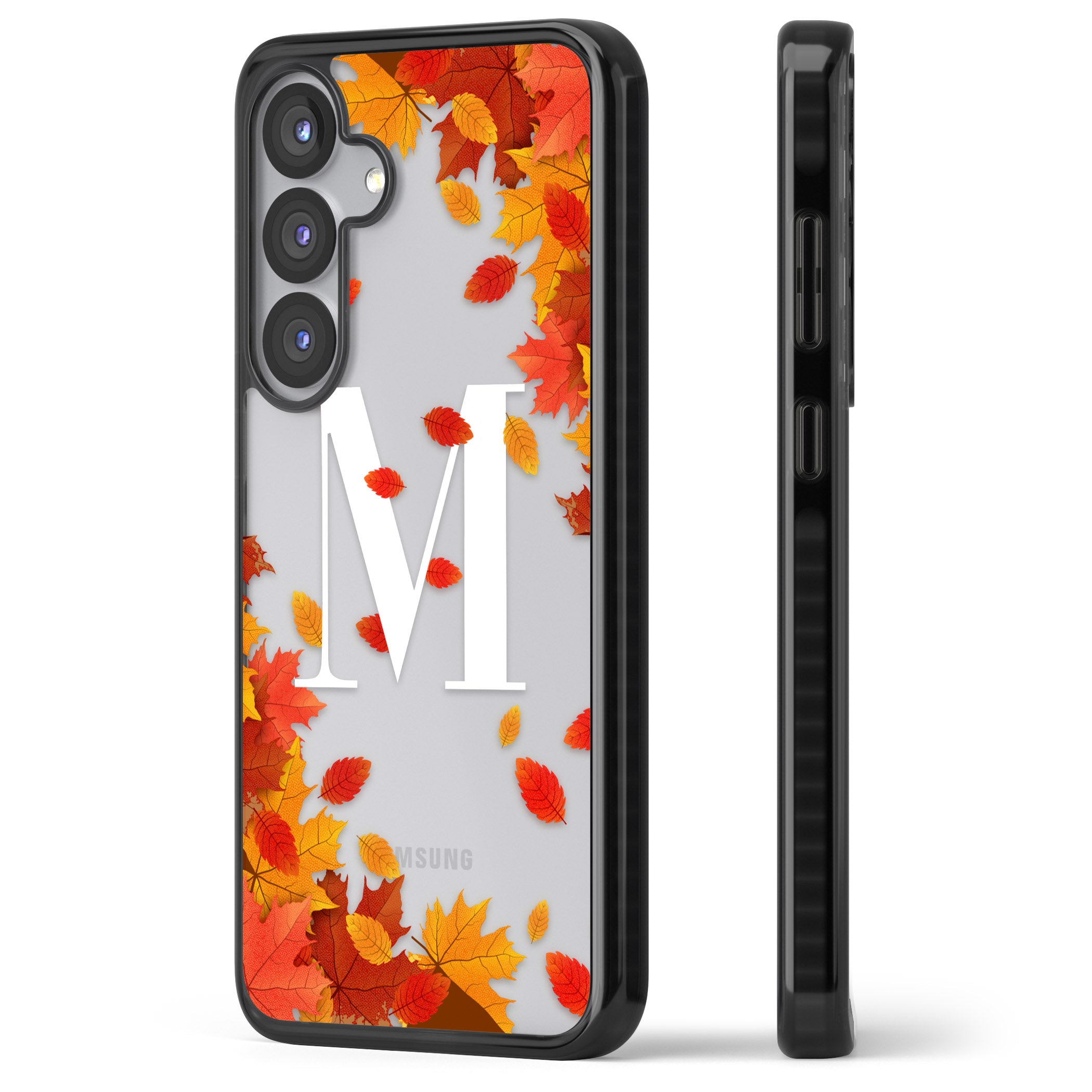 Personalised Autumn Leaves Monogram