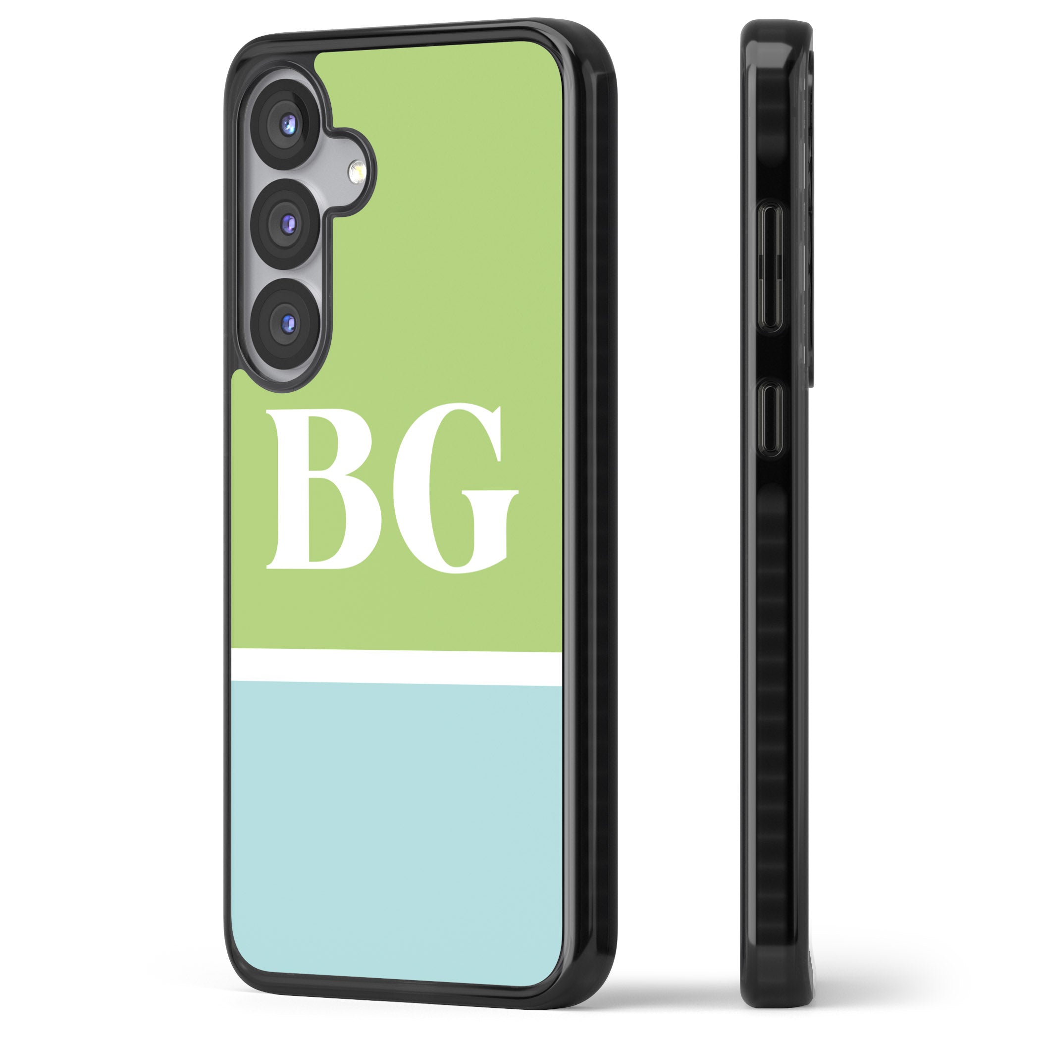 Personalised Colorblock: Green & Turquoise