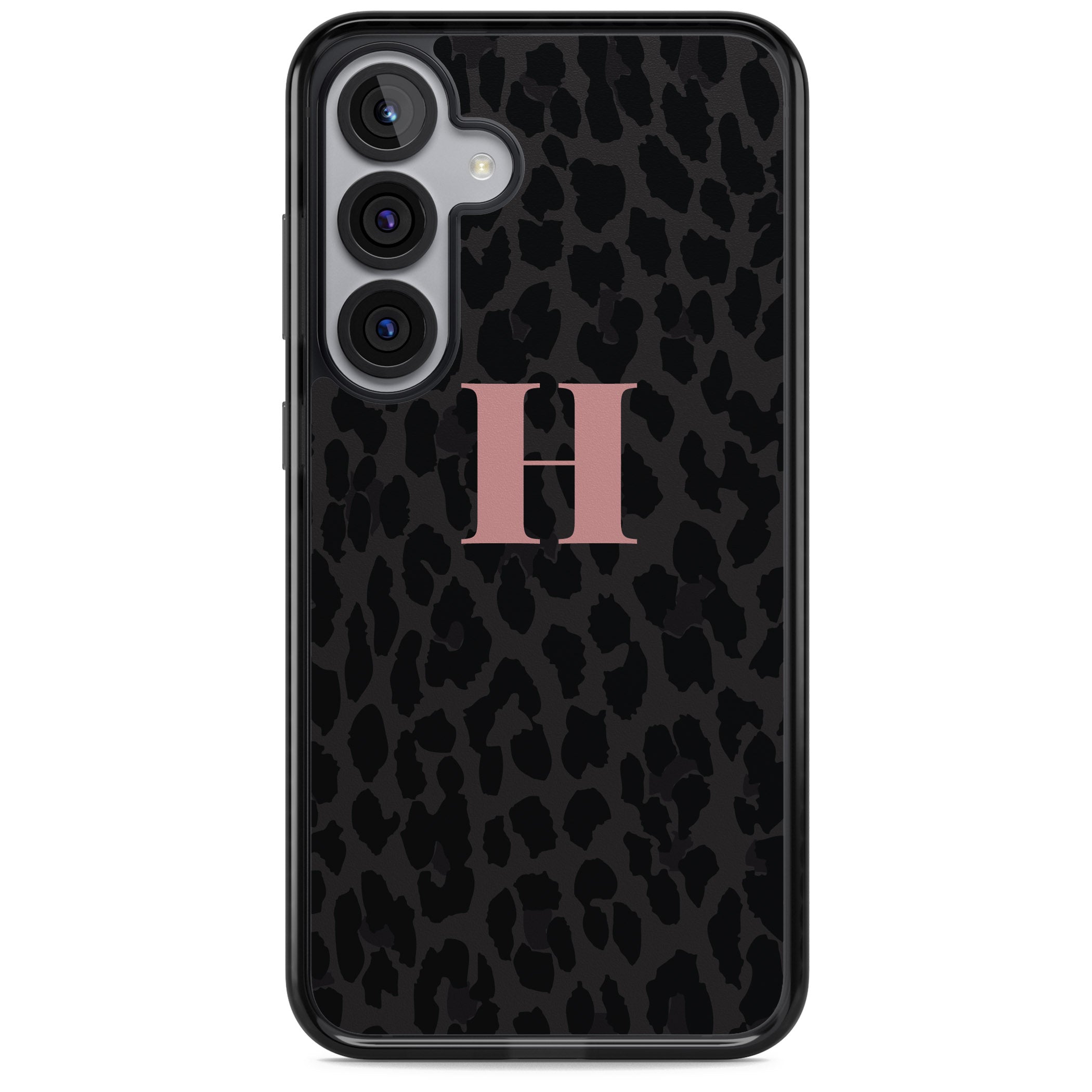 Personalised Pink Leopard Monogram