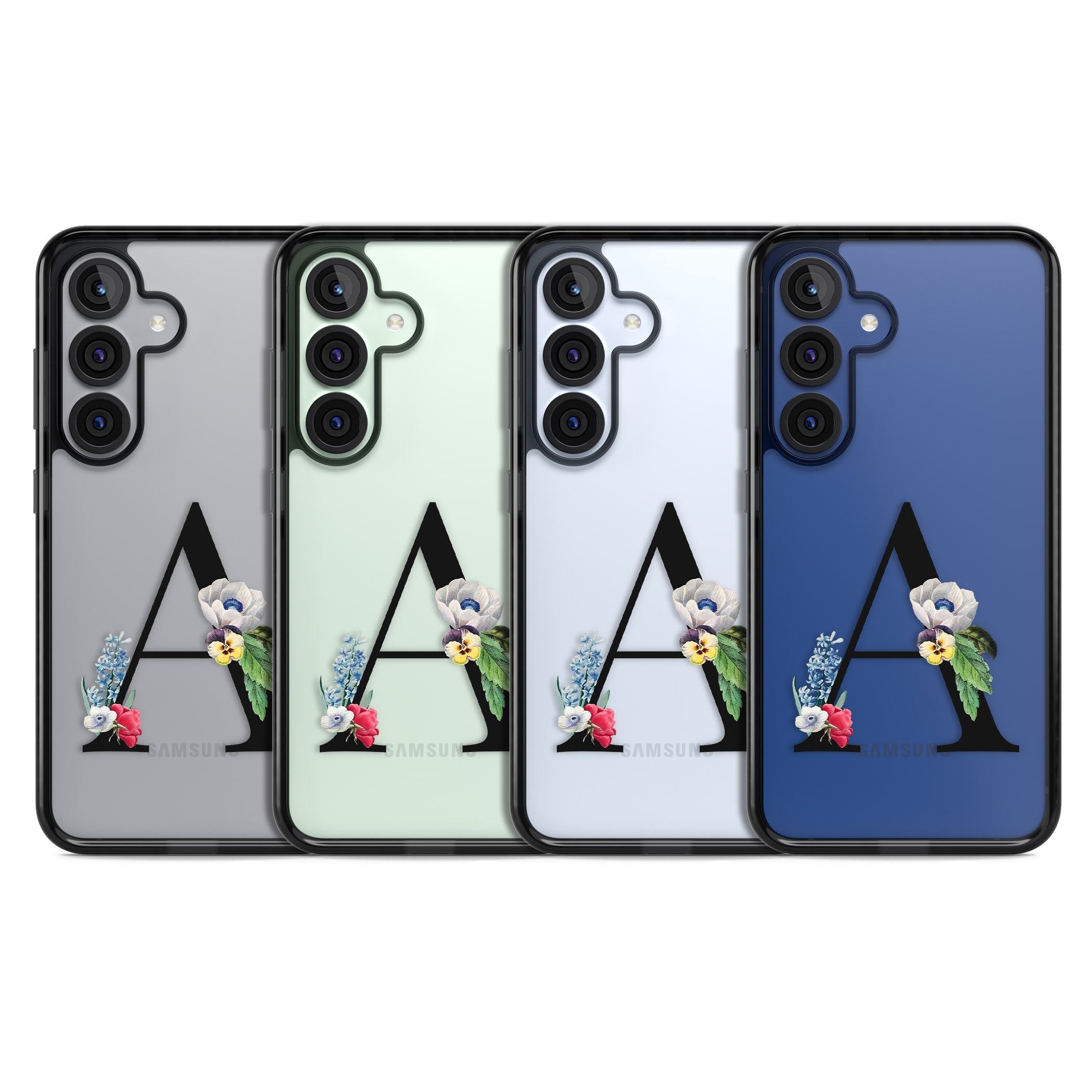 Personalised Floral Initial