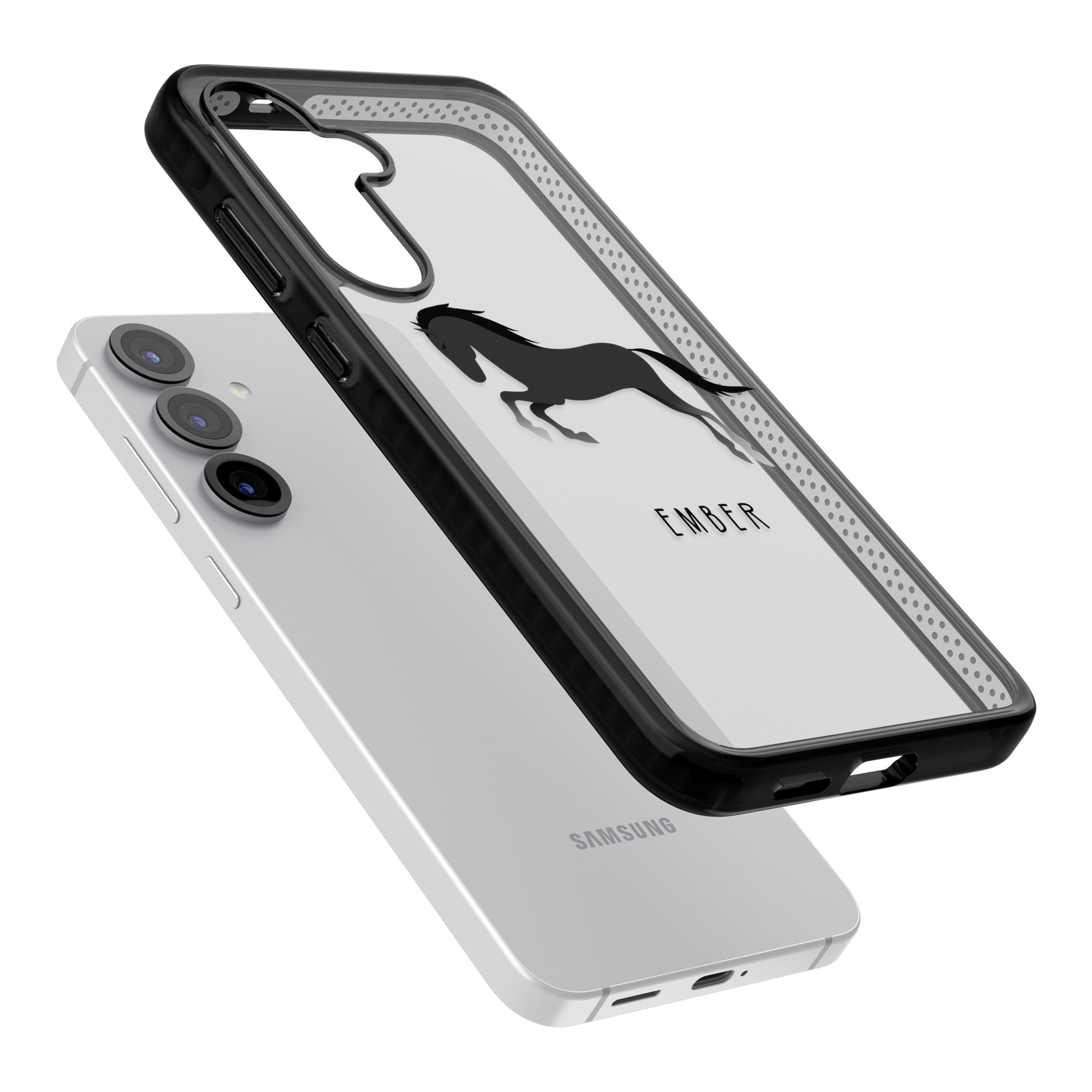 Personalised Black Horse