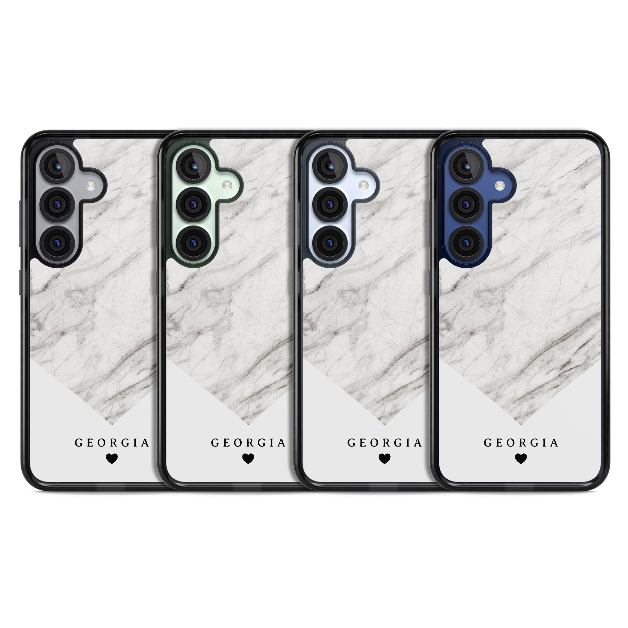 Personalised White Marble