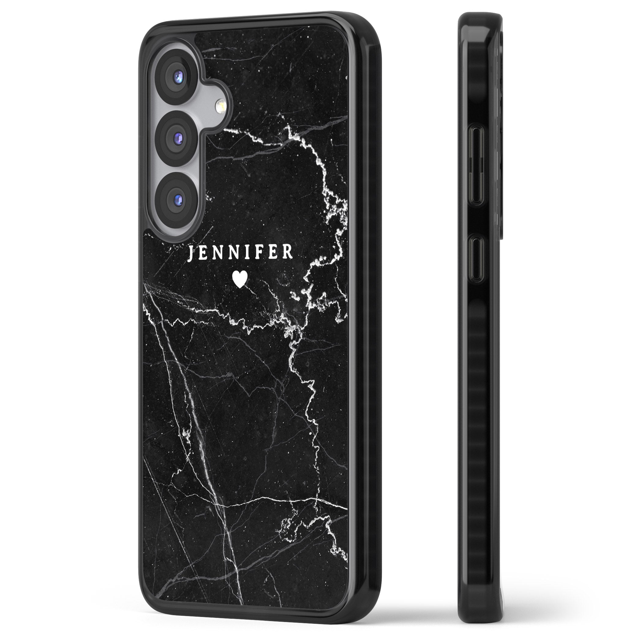 Personalised Black Marble