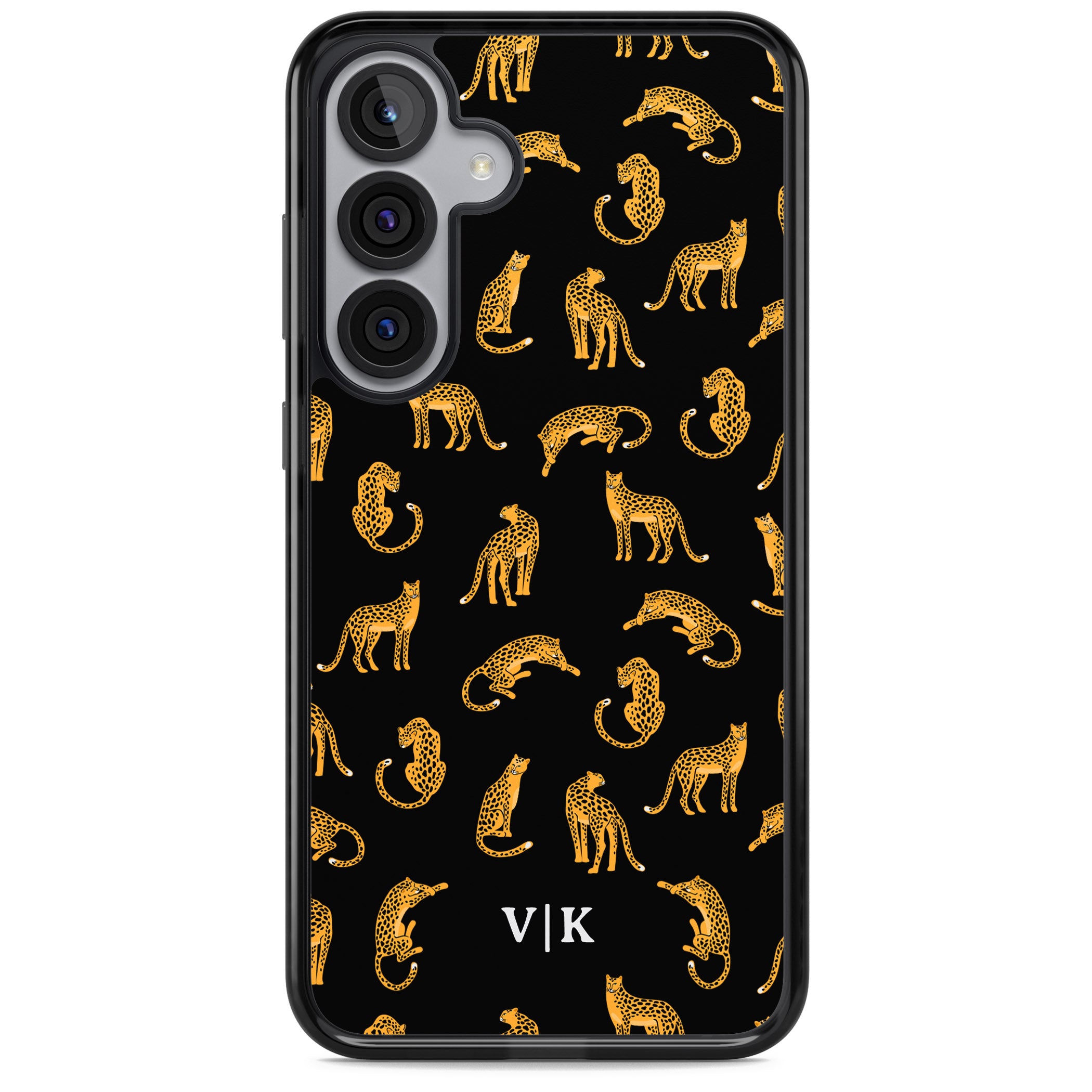 Personalised Gold Cheetah Pattern