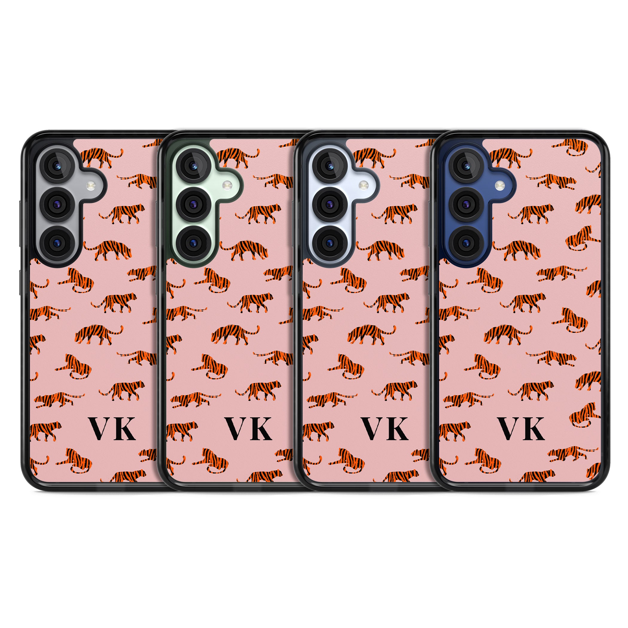 Personalised Pink Safari Tiger Pattern