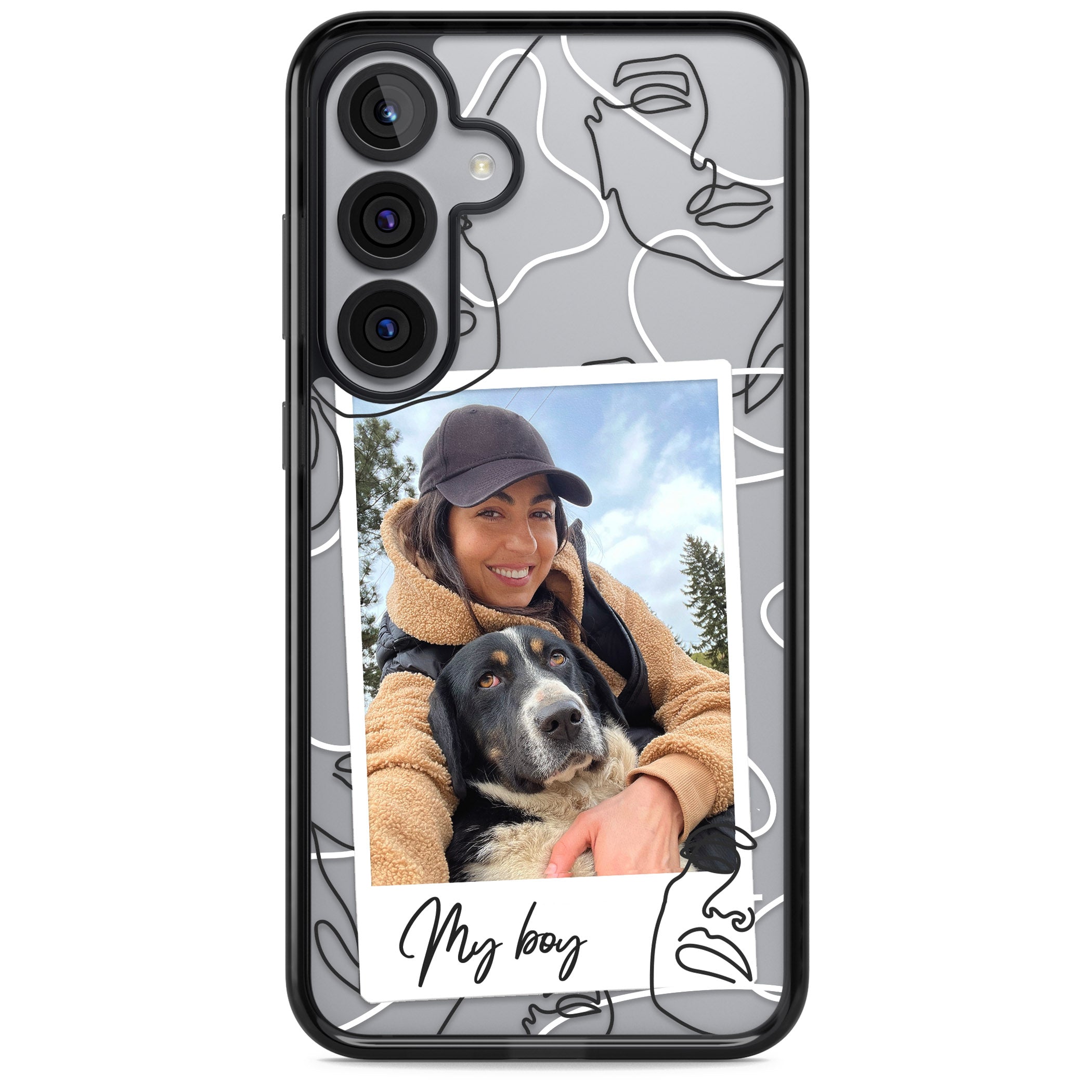 Personalised Abstract Faces Instant Photo