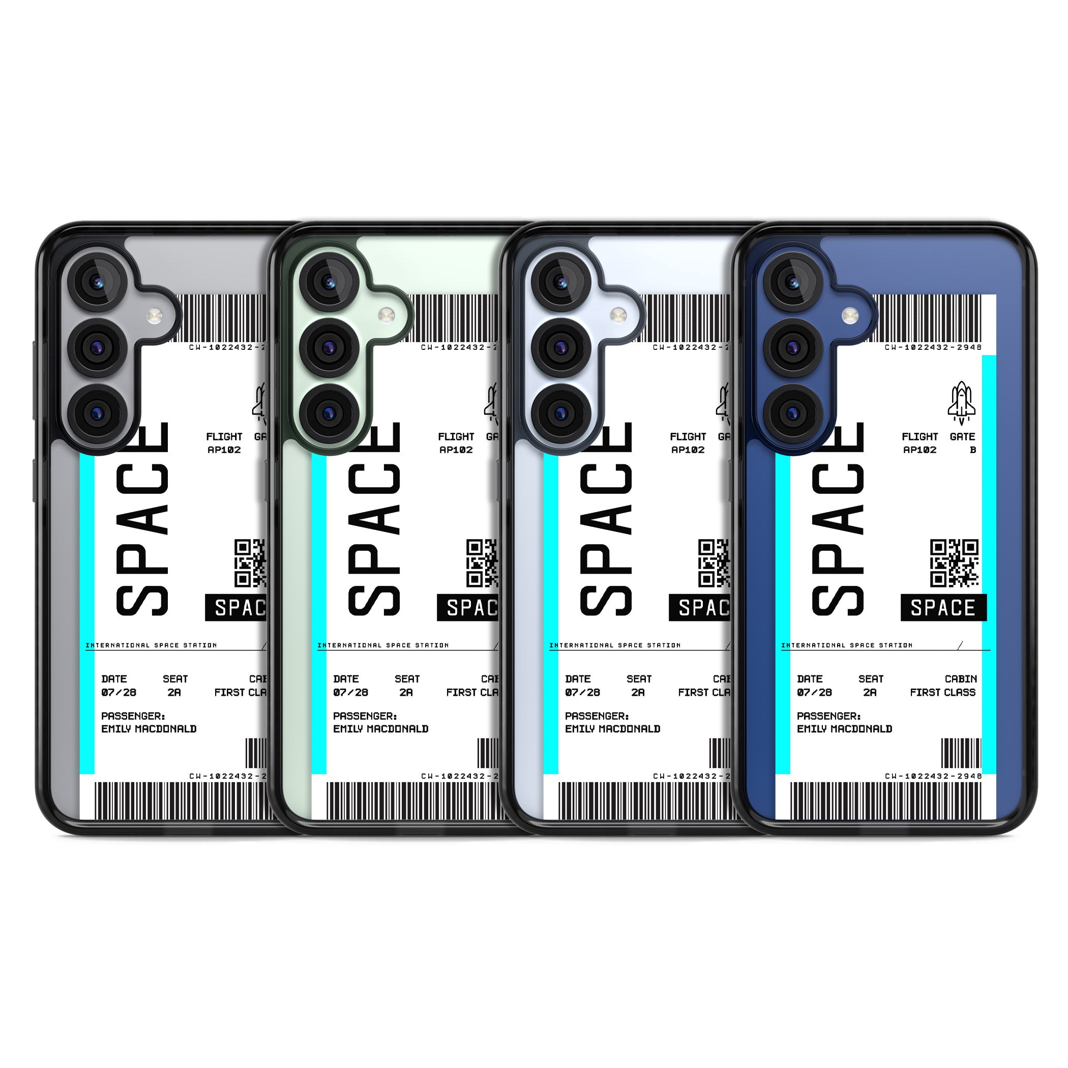 Personalised Space Travel Ticket