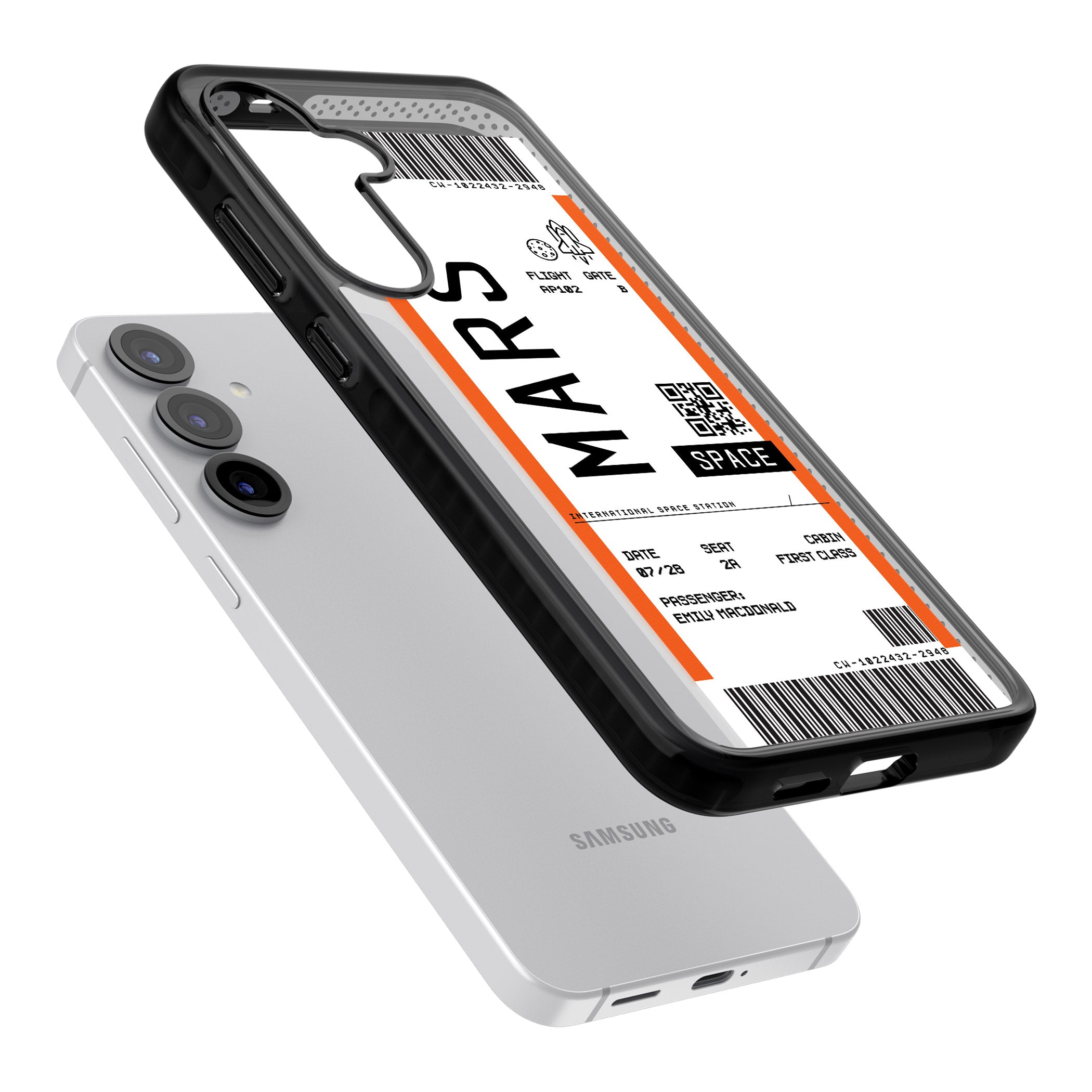 Personalised Mars Travel Ticket