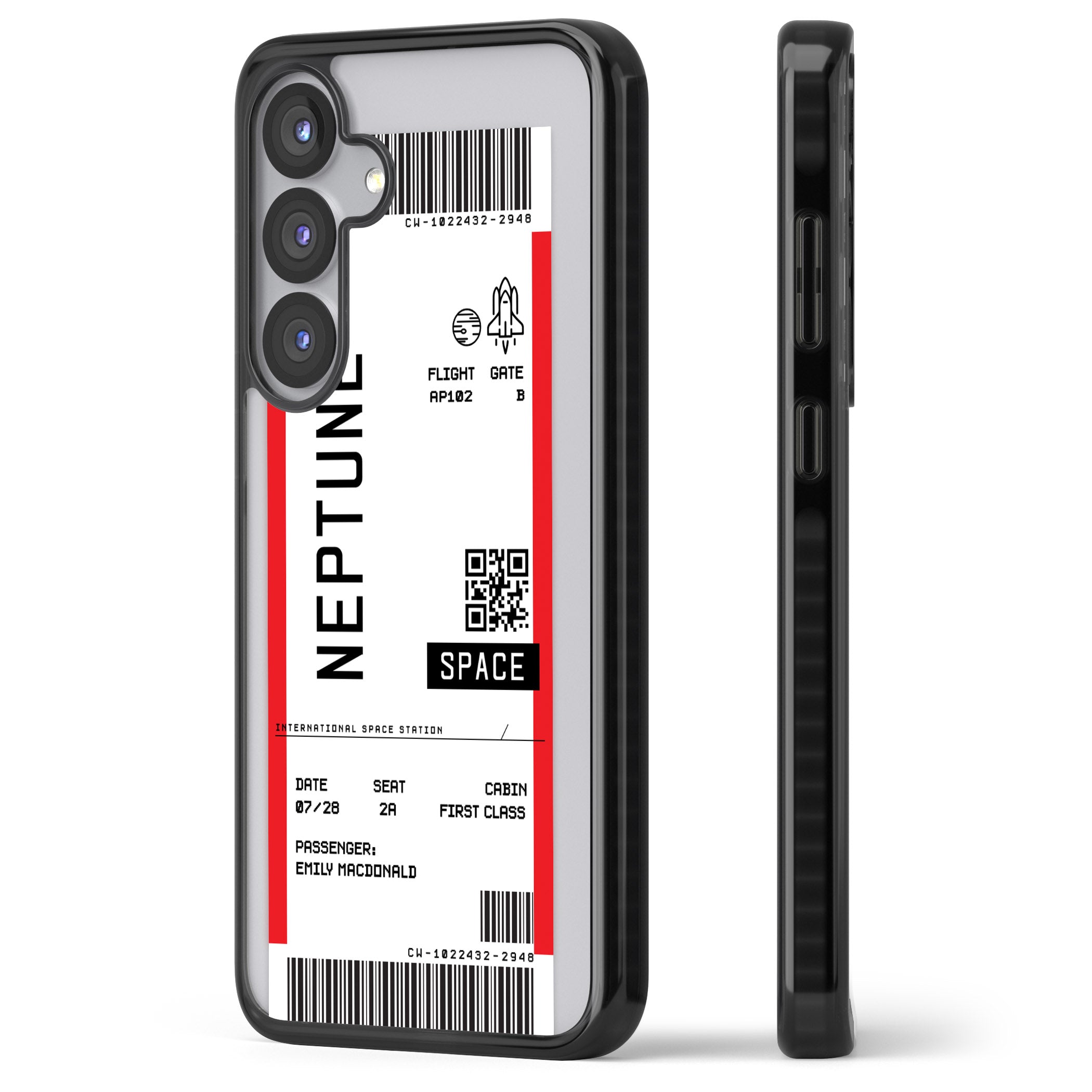 Personalised Neptune Travel Ticket