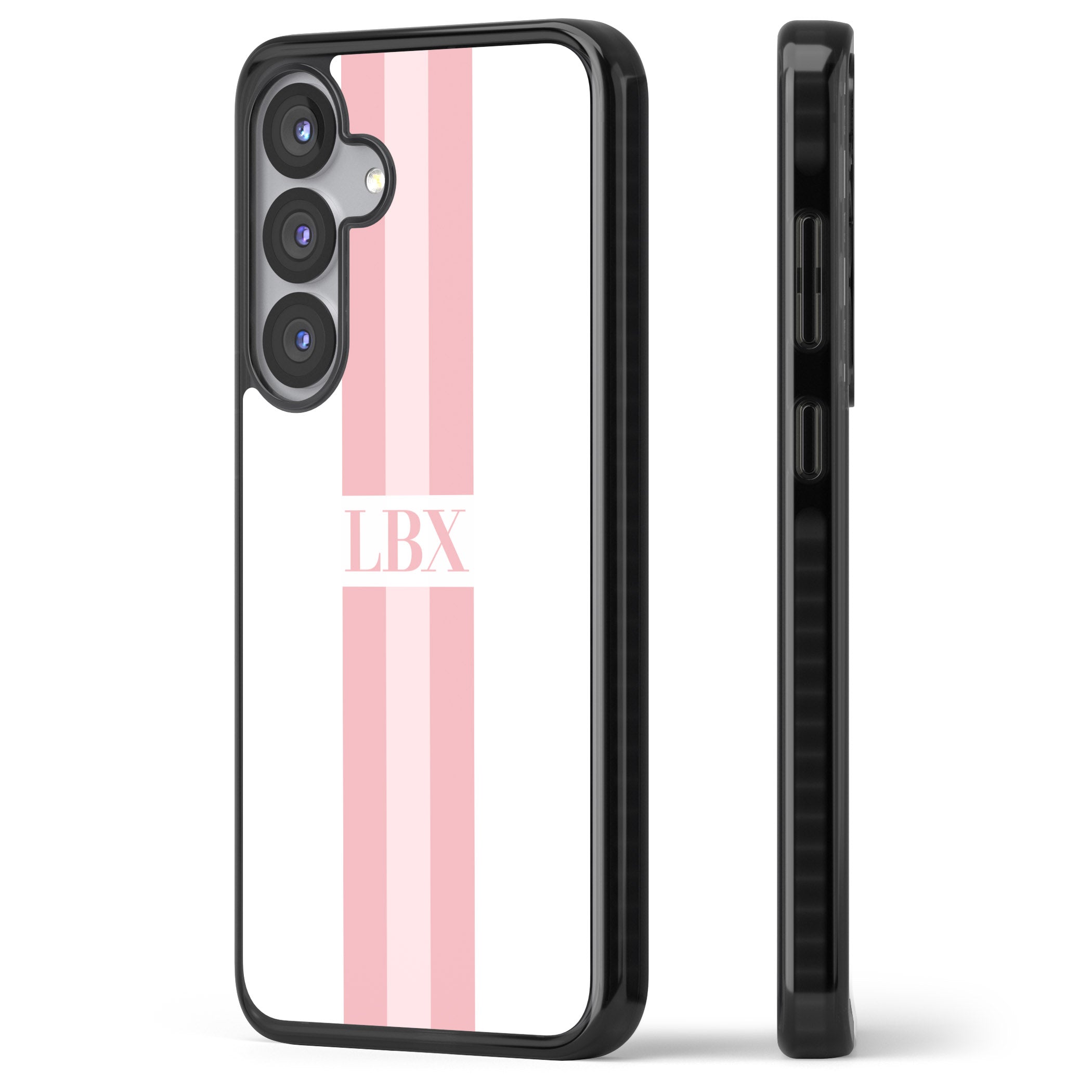 Personalised Minimal Pink Stripe