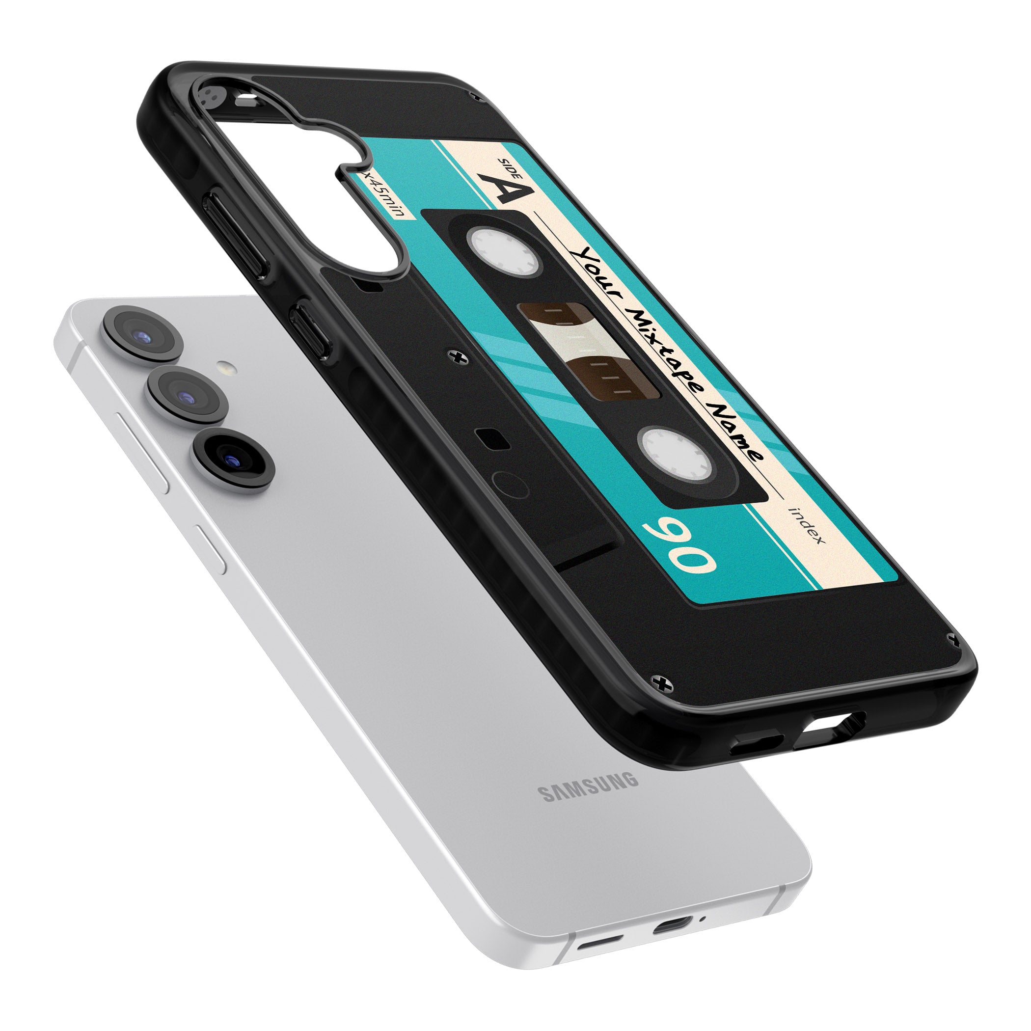 Personalised Retro Mixtape Dark