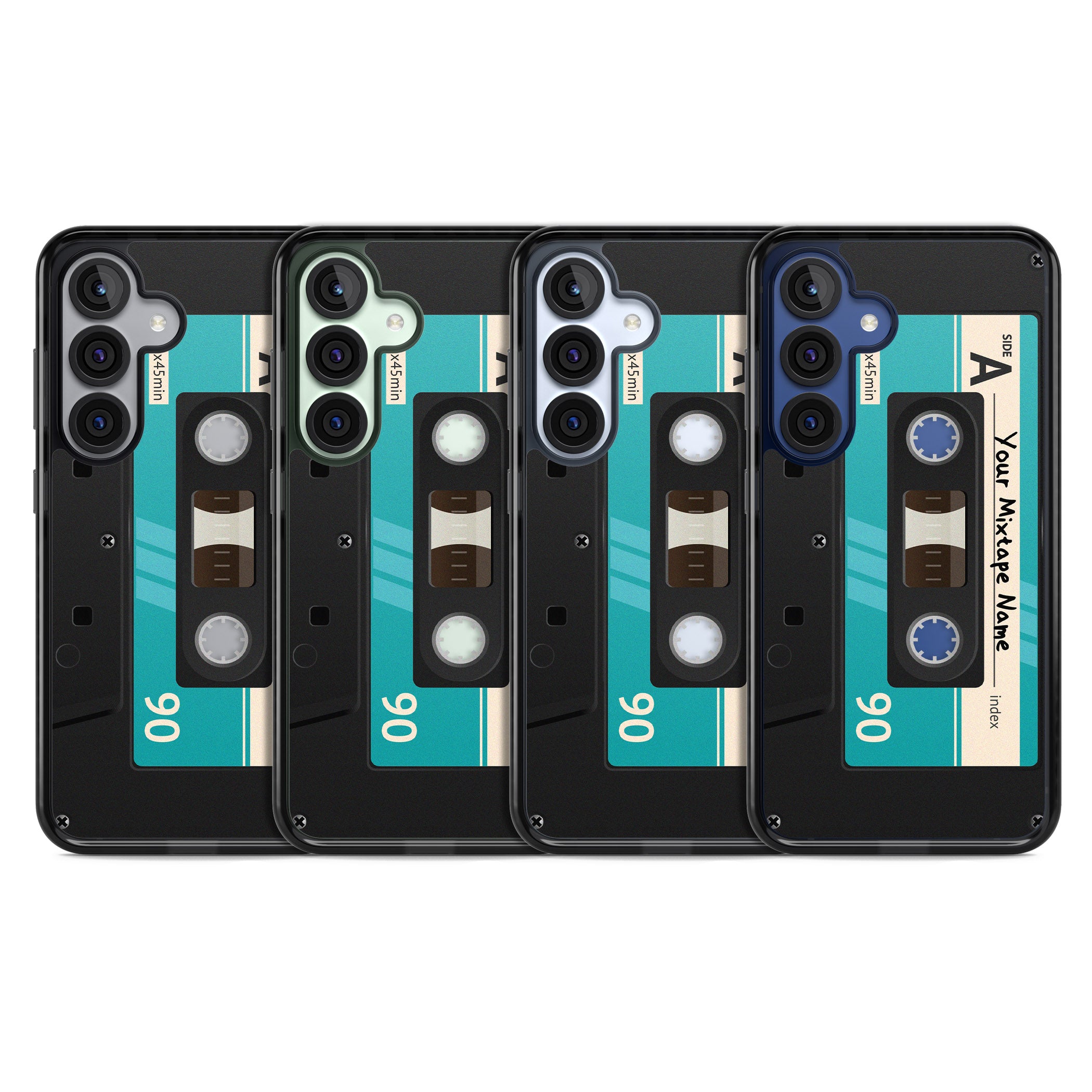 Personalised Retro Mixtape Dark