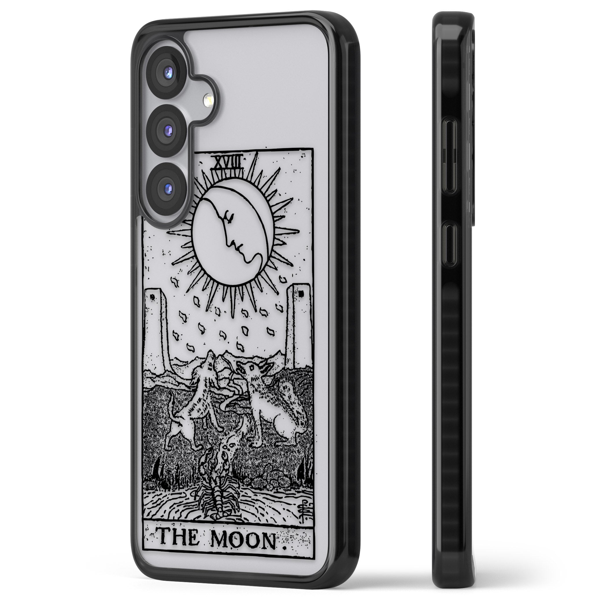 Personalised The Moon Tarot Card (Clear)