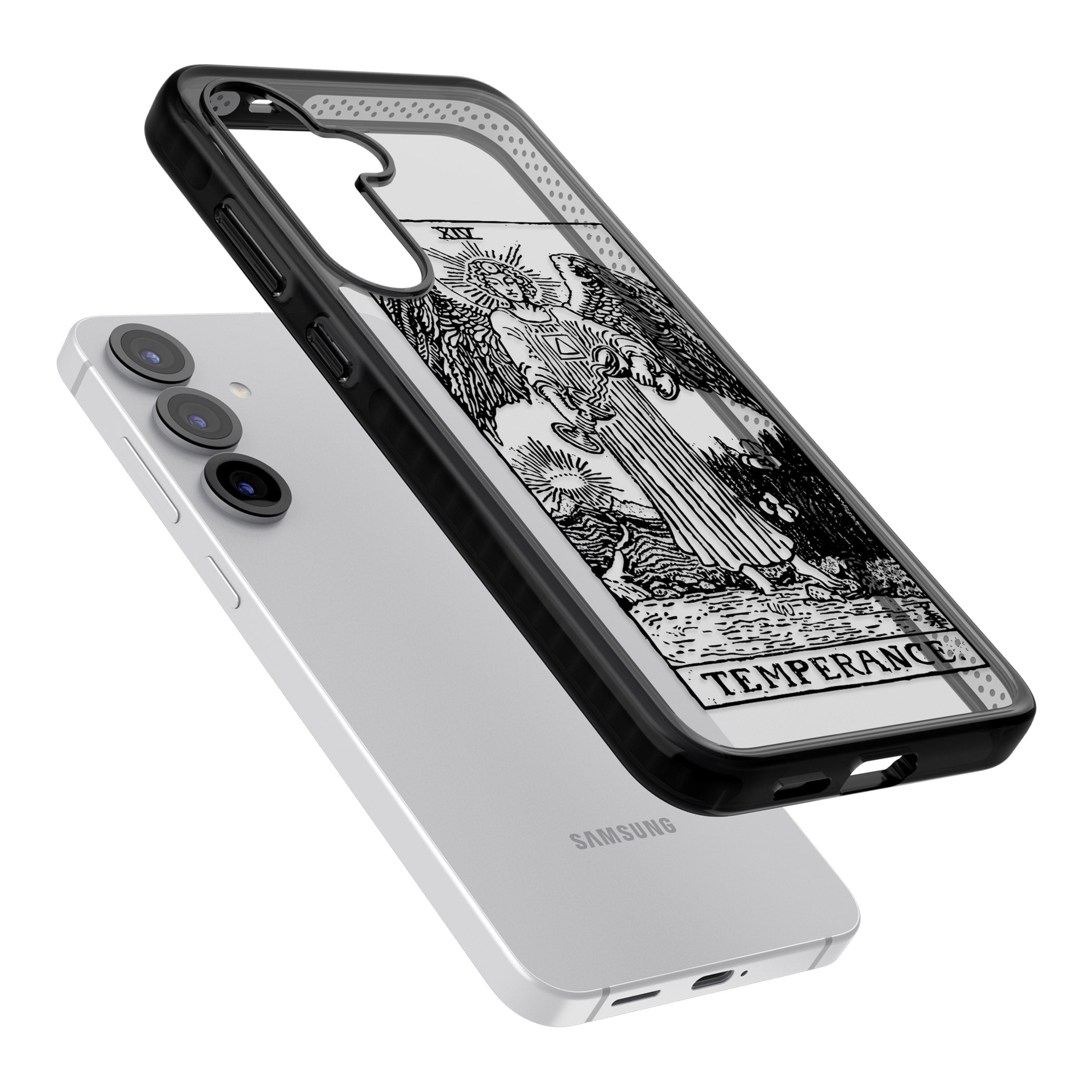 Personalised Temperance Tarot Card (Clear)