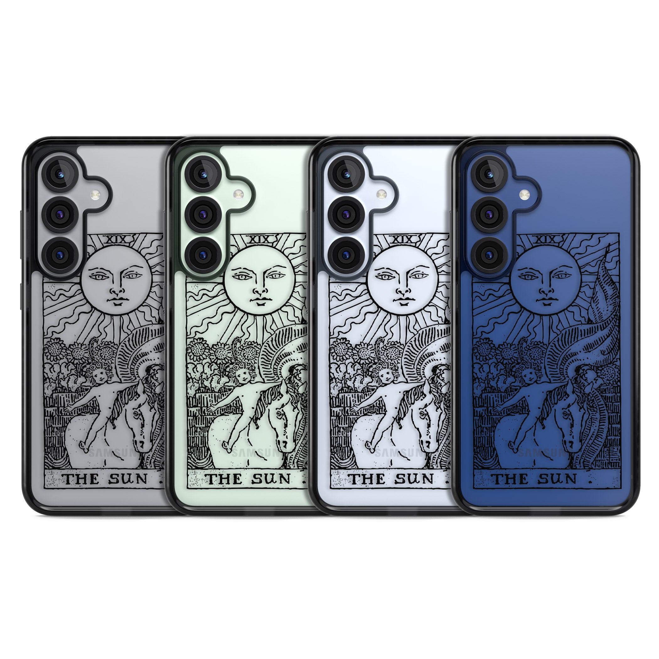 Personalised The Sun Tarot Card (Clear)