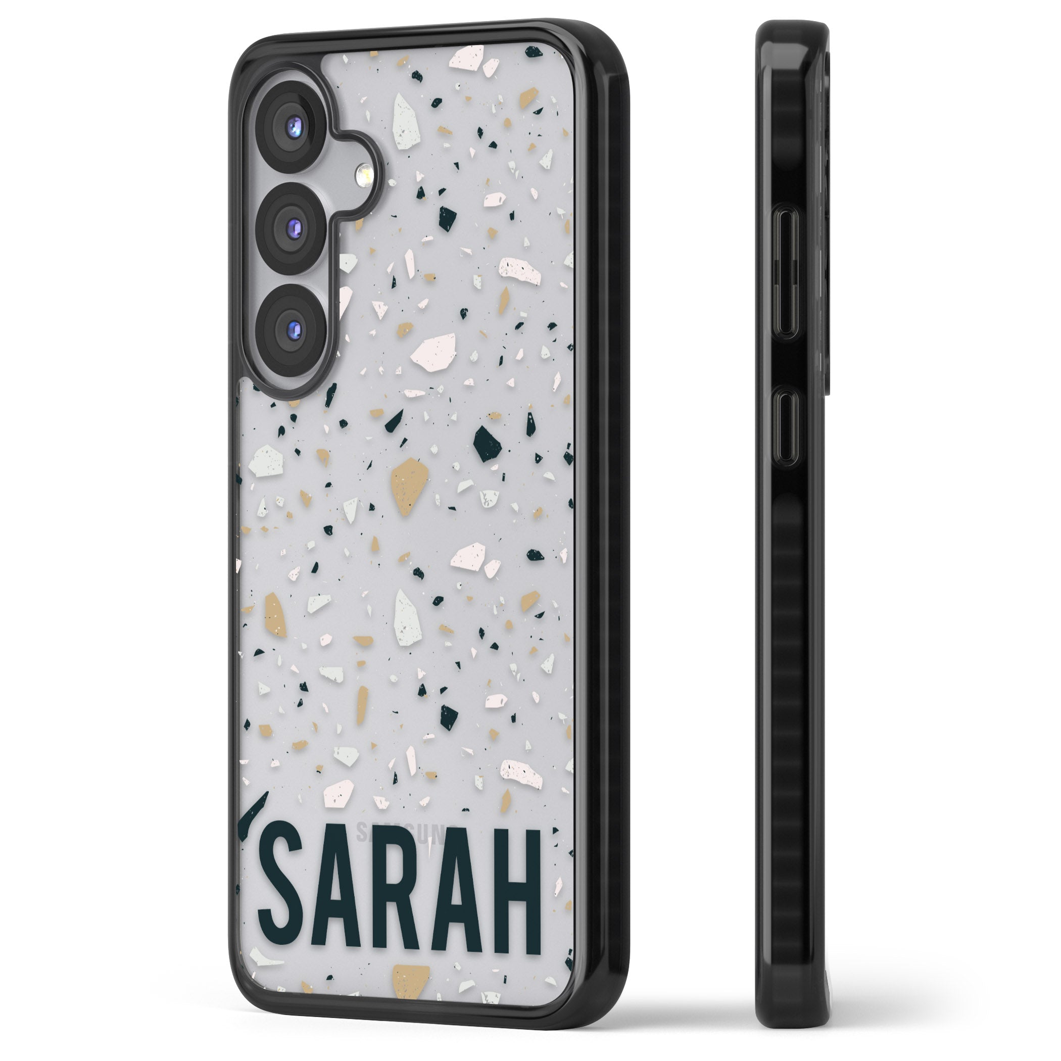 Personalised Terrazzo Blue, Pink, Brown