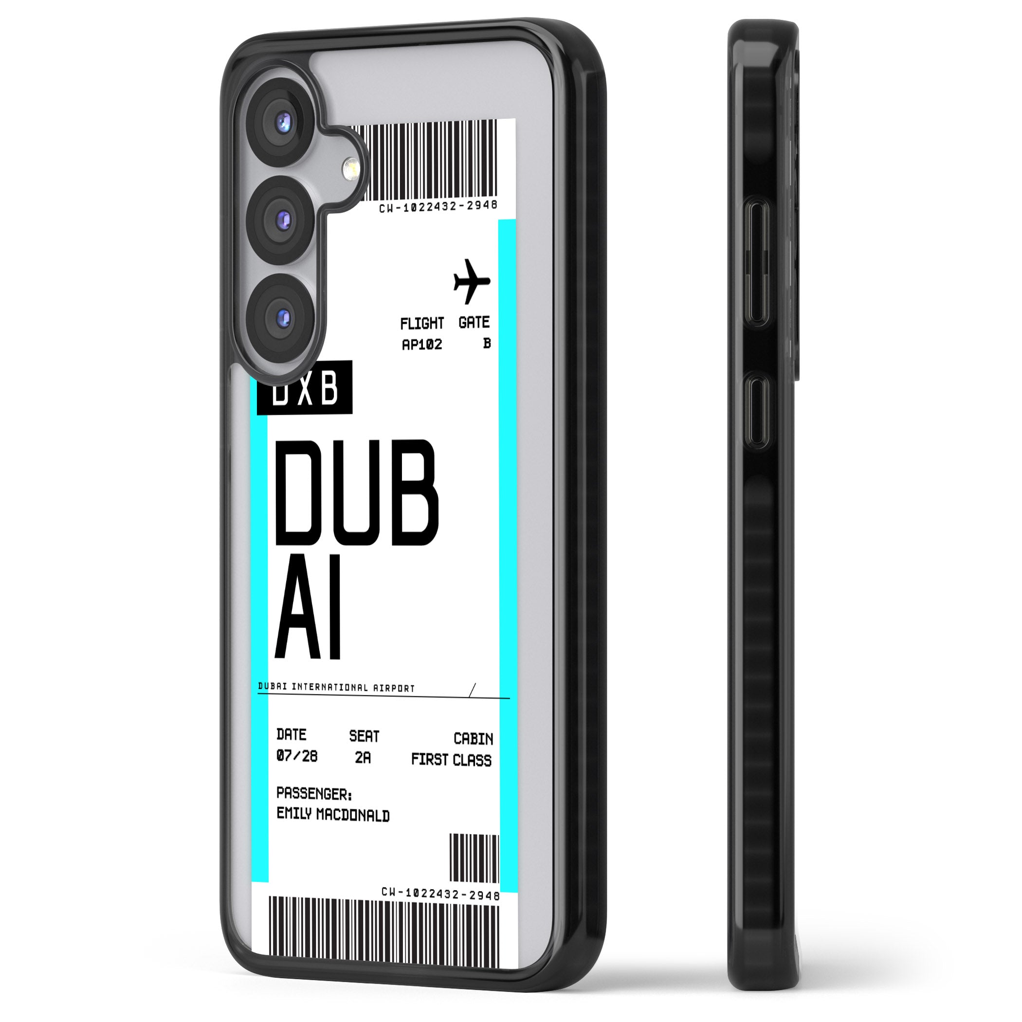 Personalised Dubai Boarding Pass