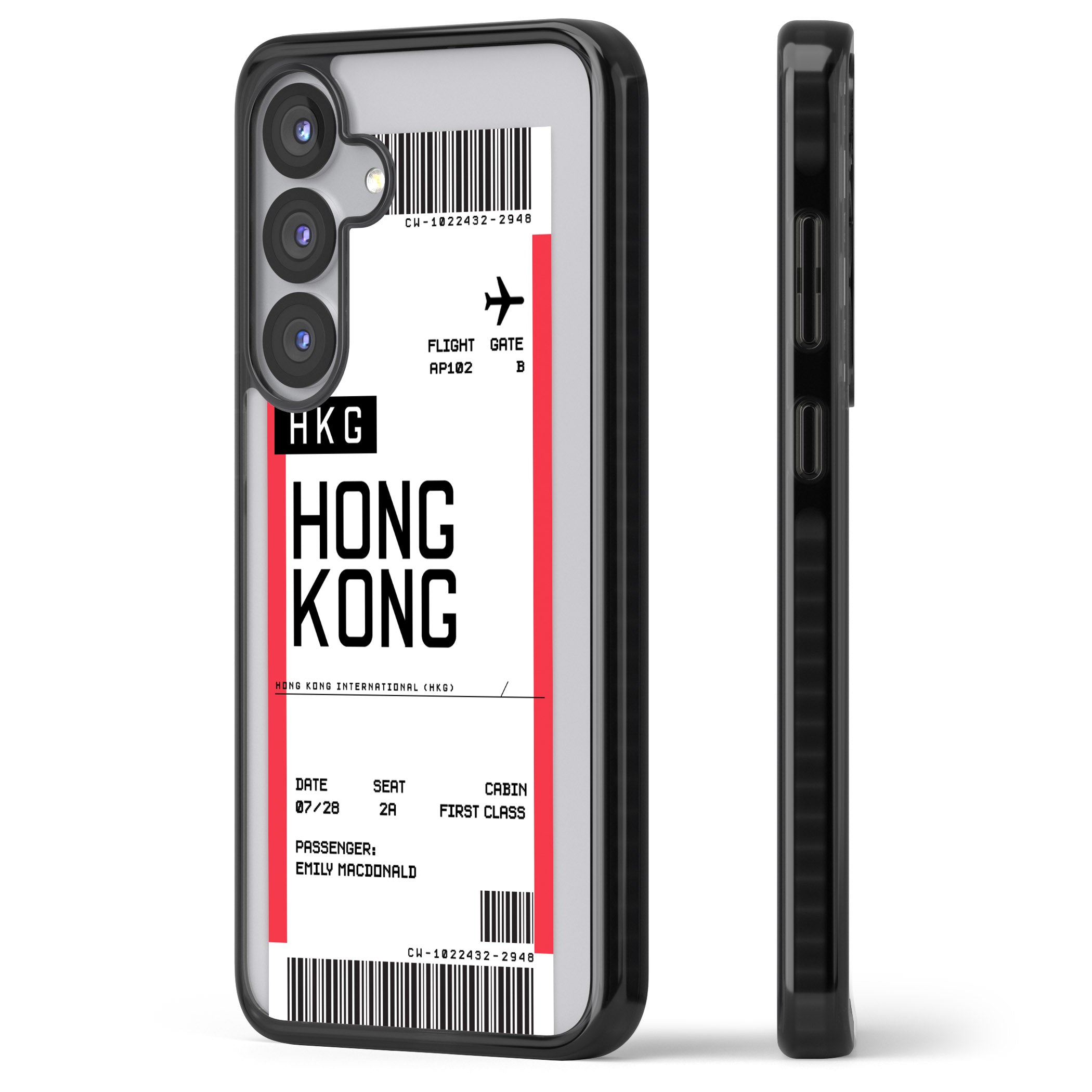 Personalised Hong Kong Boarding Pass