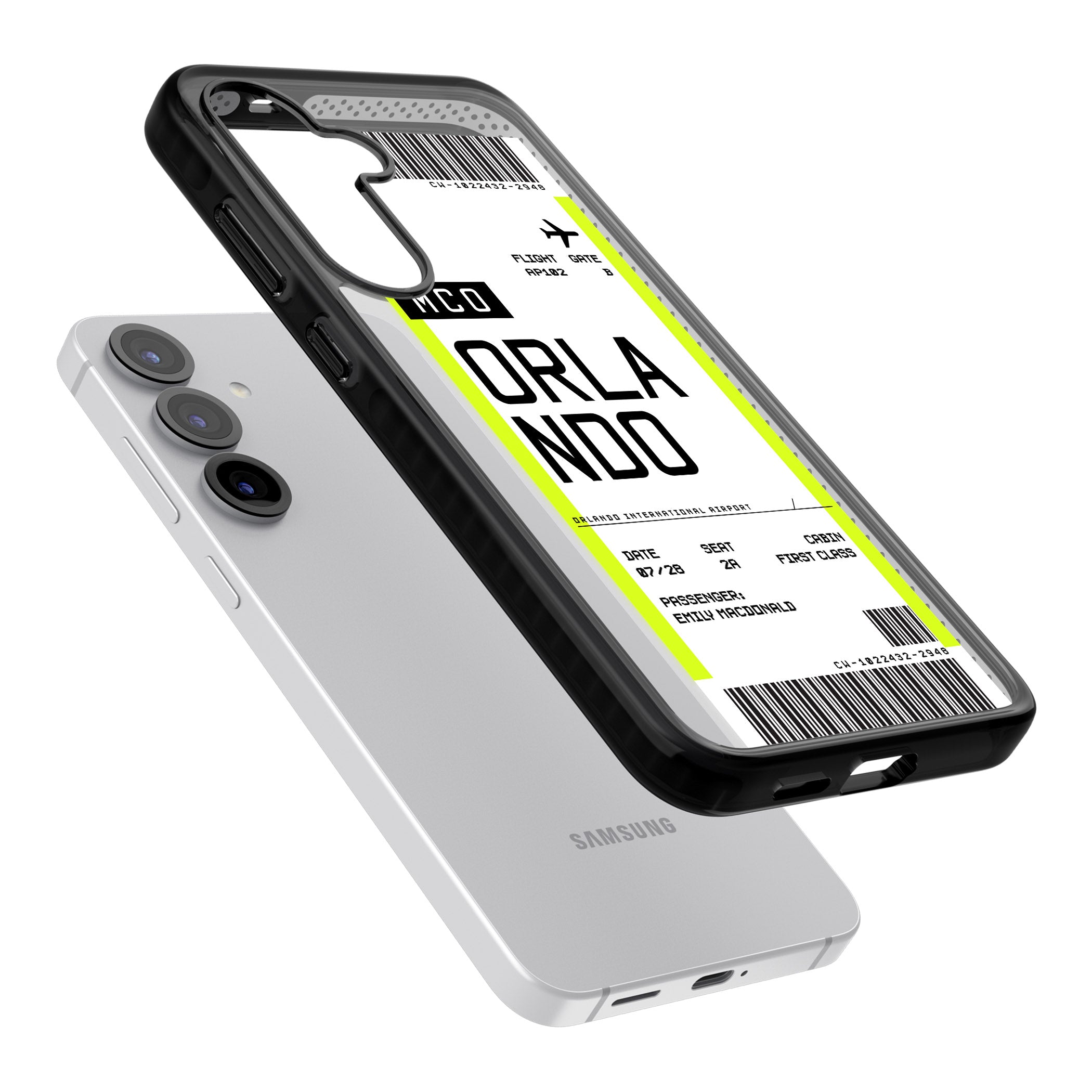 Personalised Orlando Boarding Pass