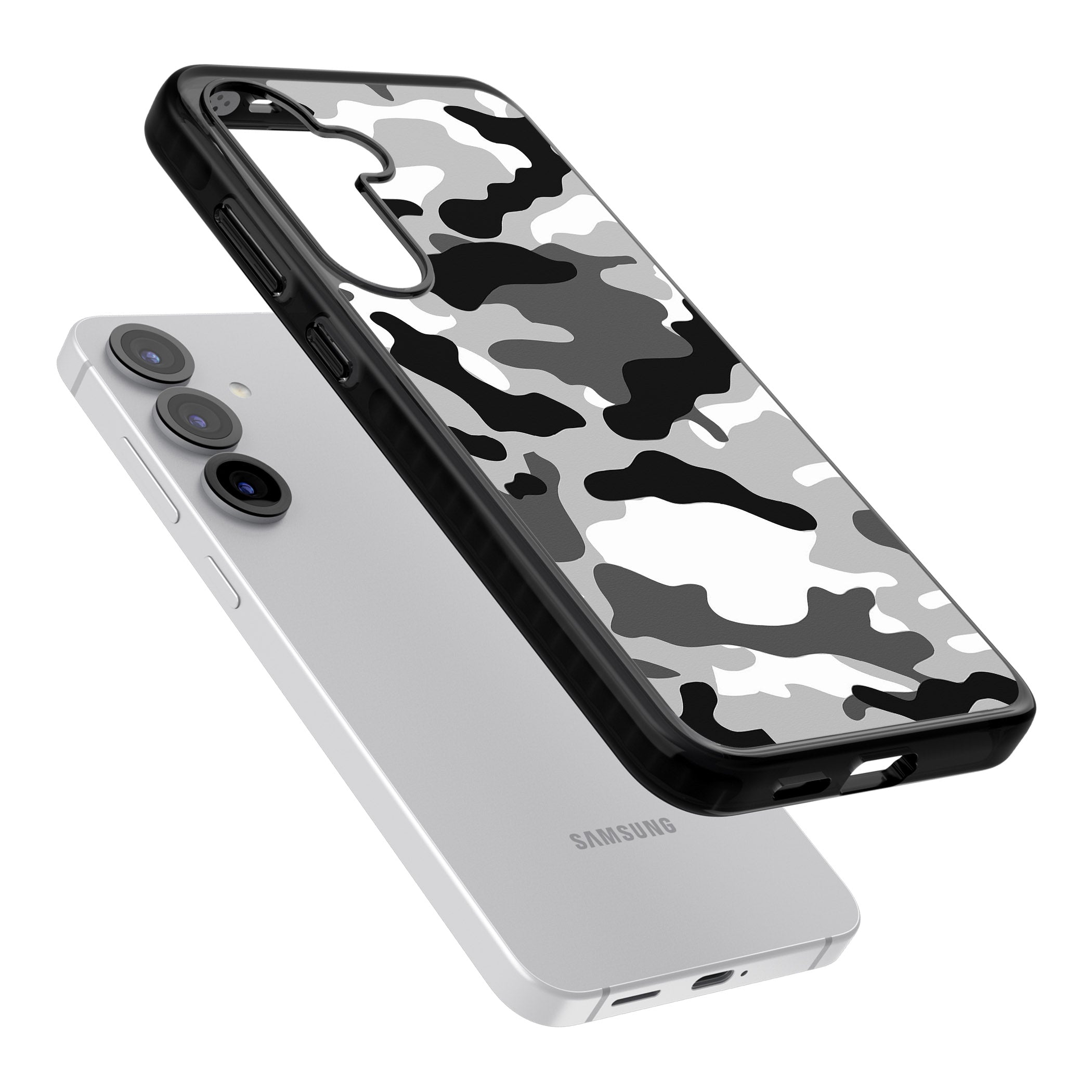 Grey Black Urban Camo