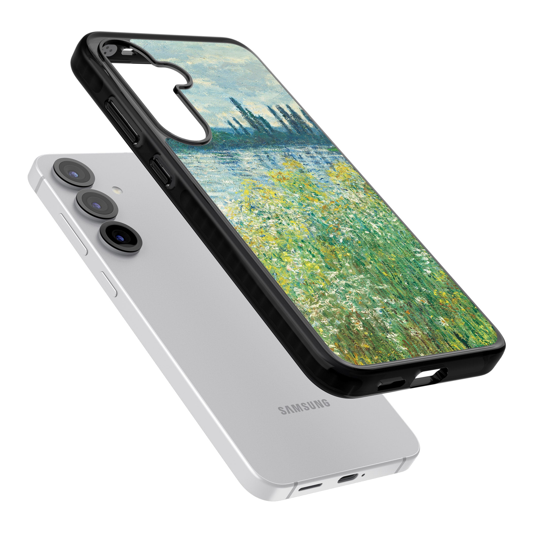 Banks Of The Seine By Claude Monet