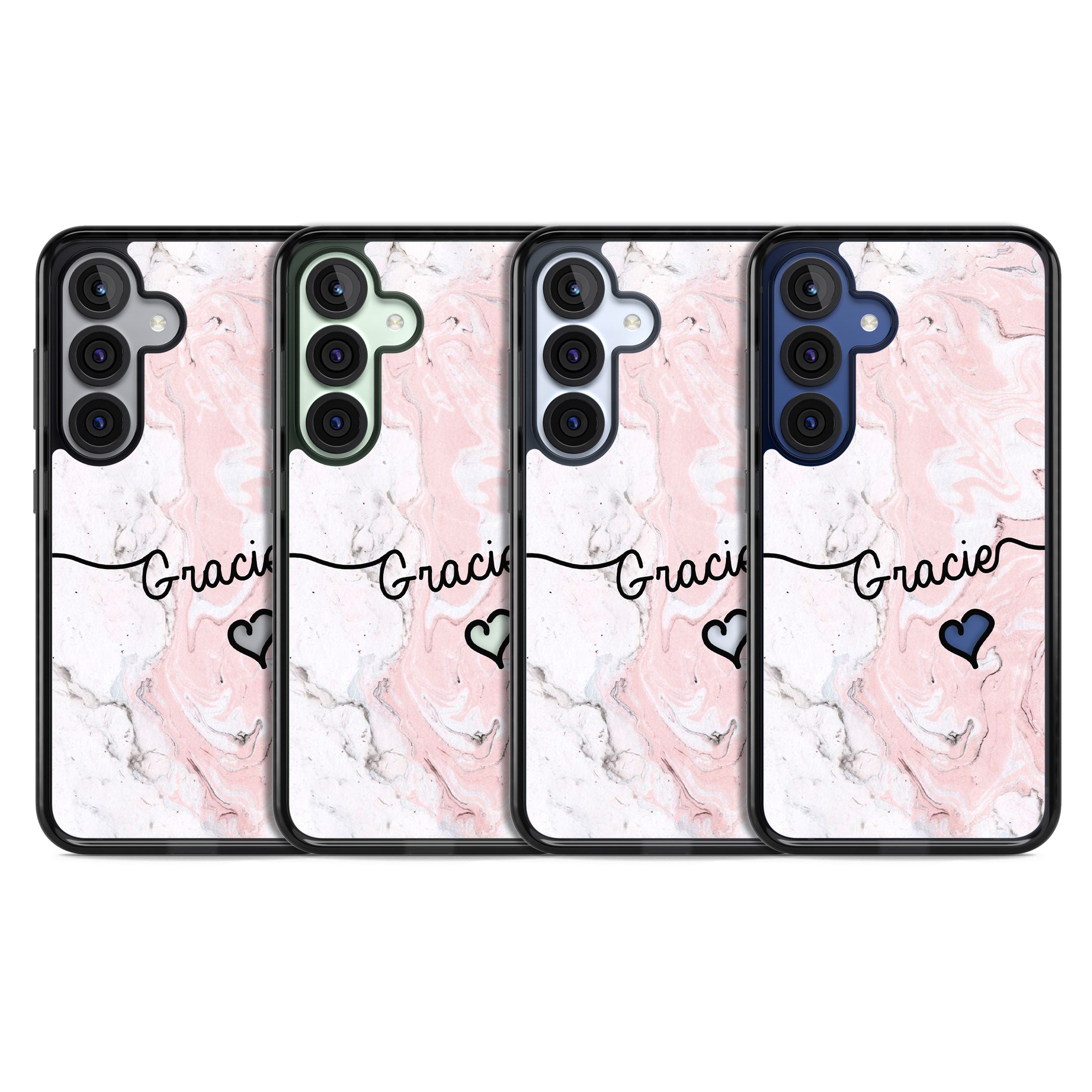 Personalised Pink Marble