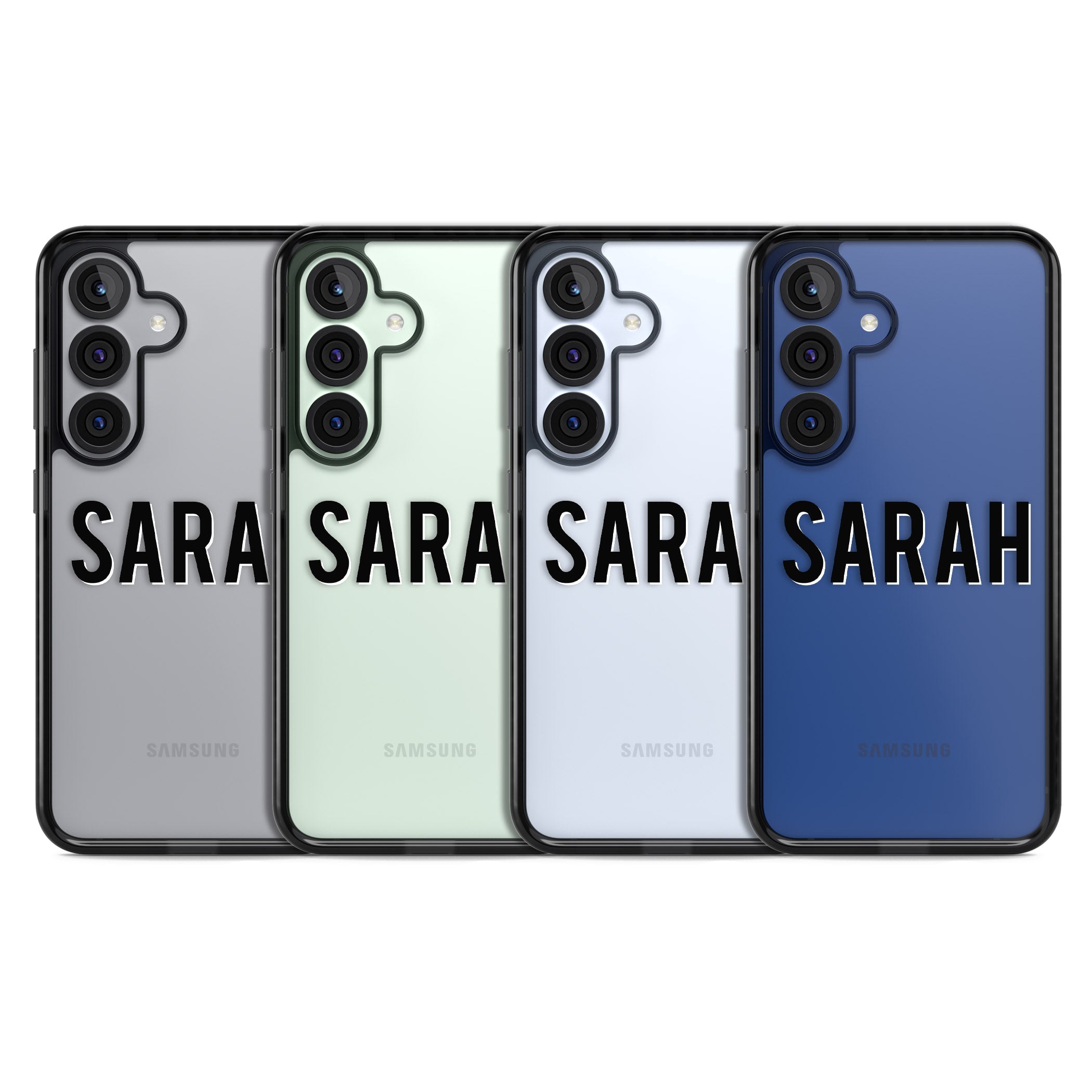 Personalised Clear Name