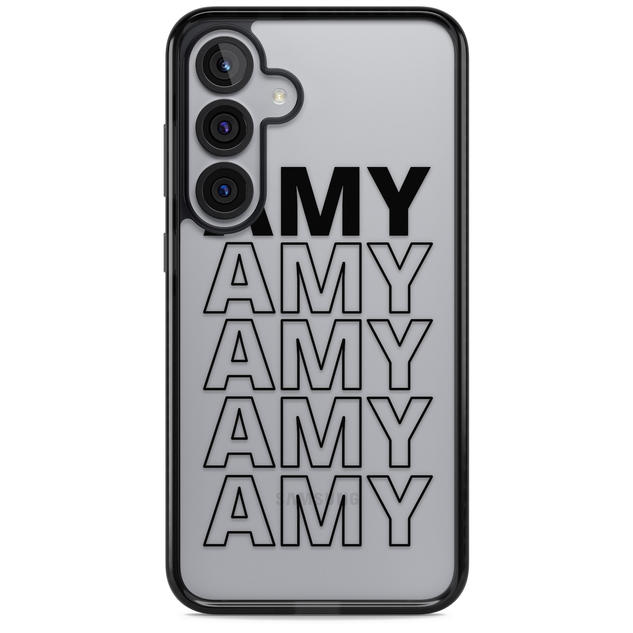 Personalised Bold Name Repetition