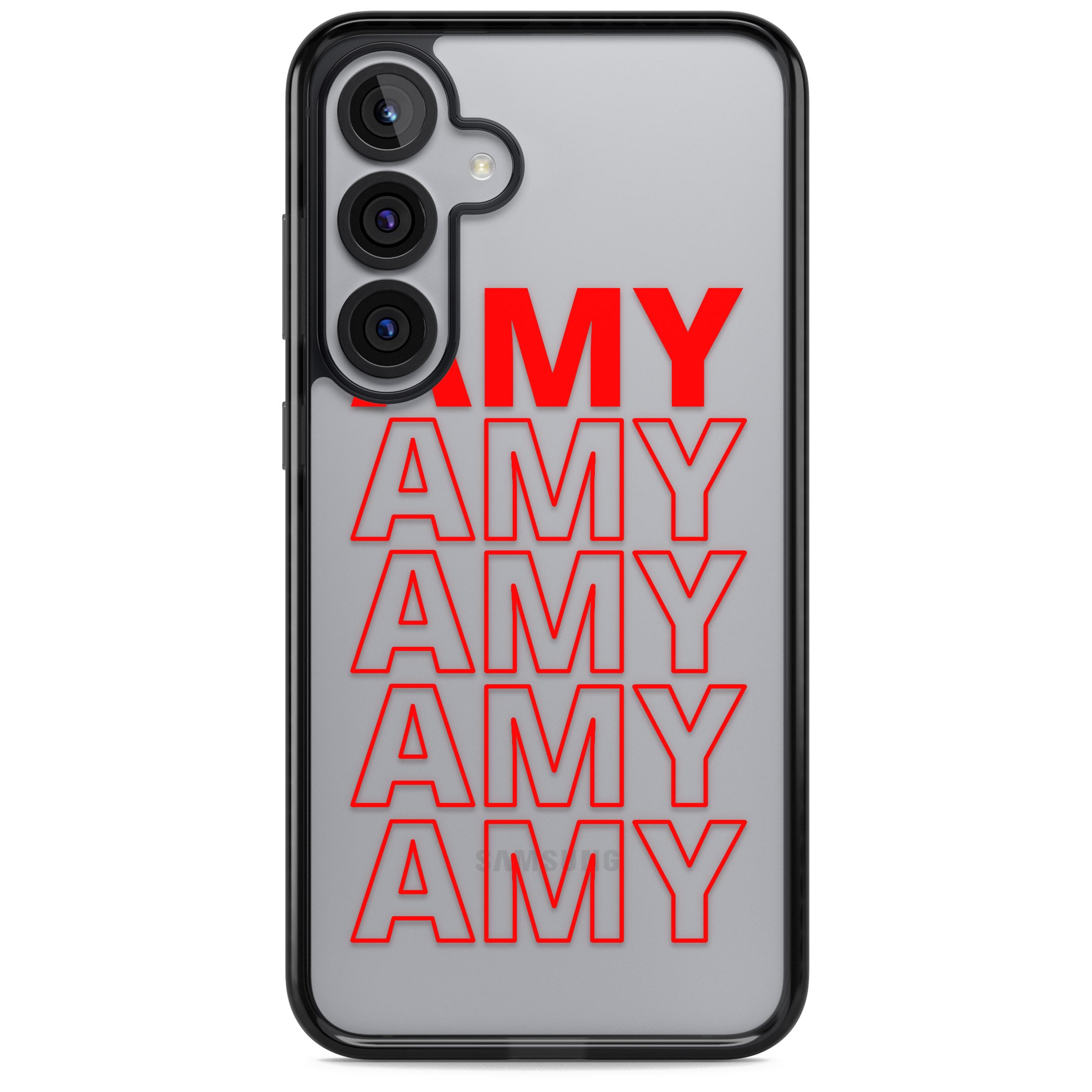 Personalised Bold Name Repeat