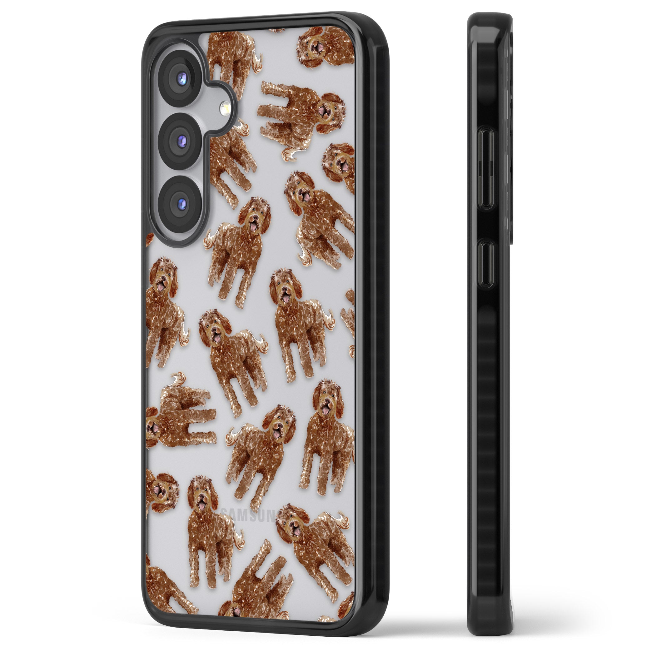 Labradoodle Brown Pattern