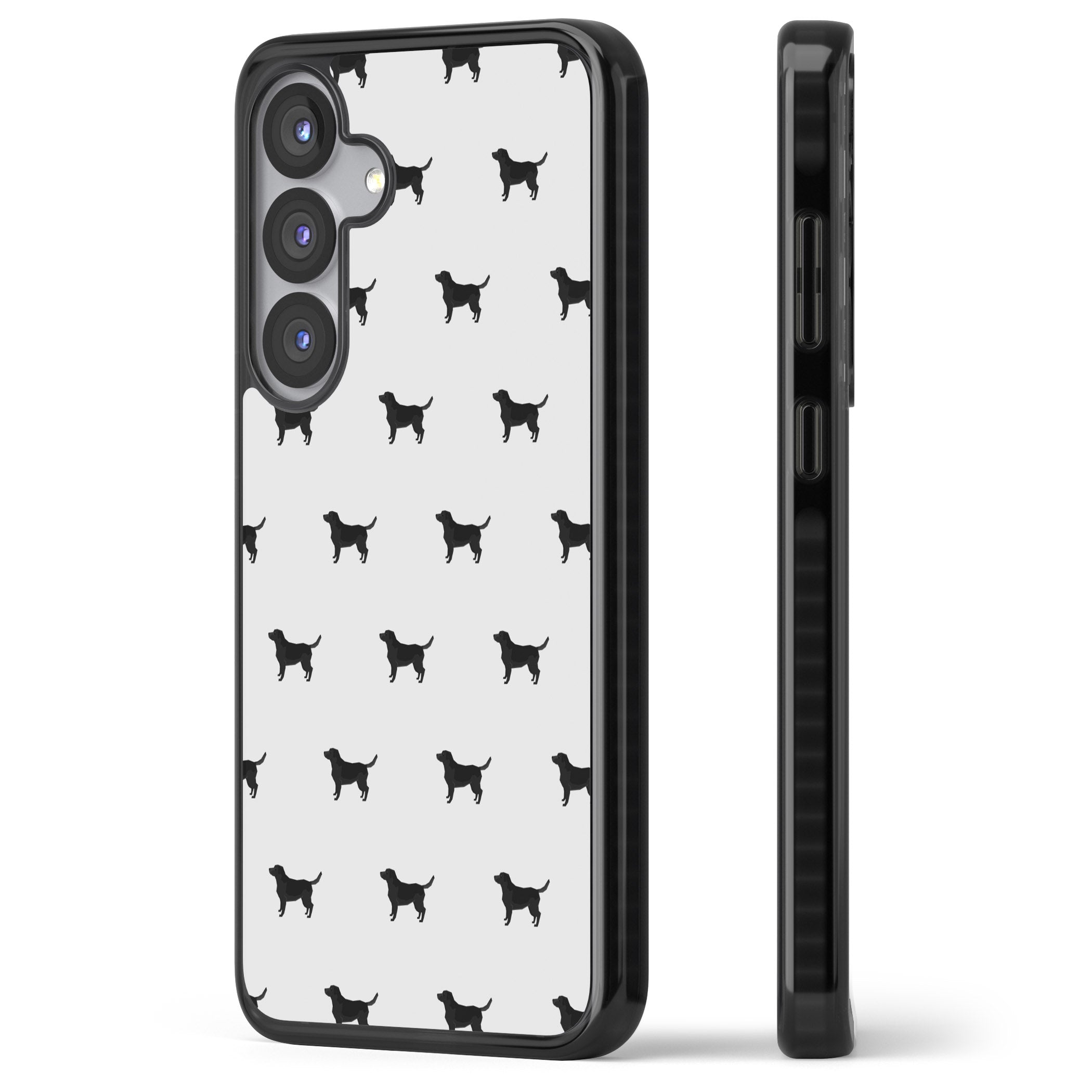 Black Labrador Spot Pattern