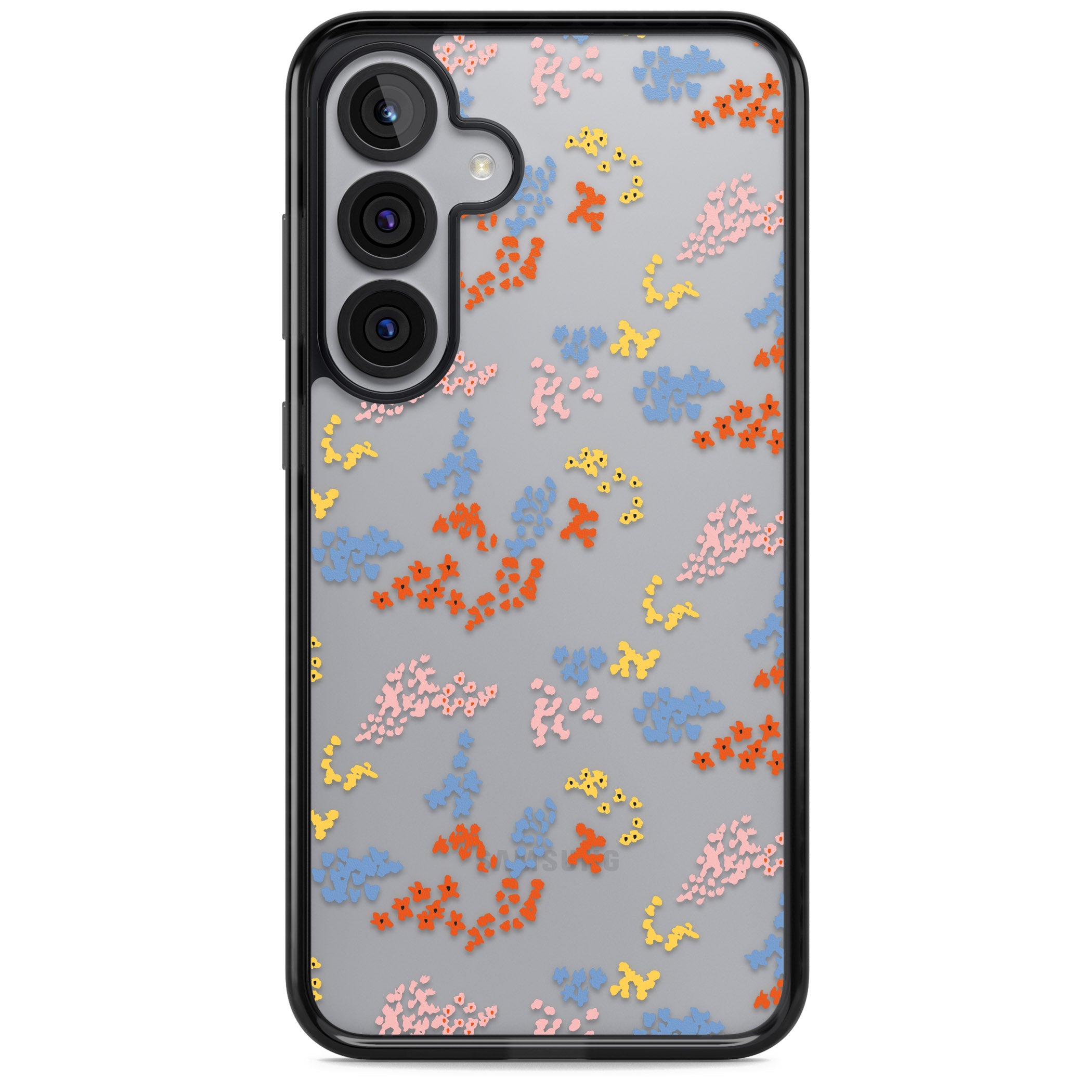 Floral Confetti: Transparent Delight