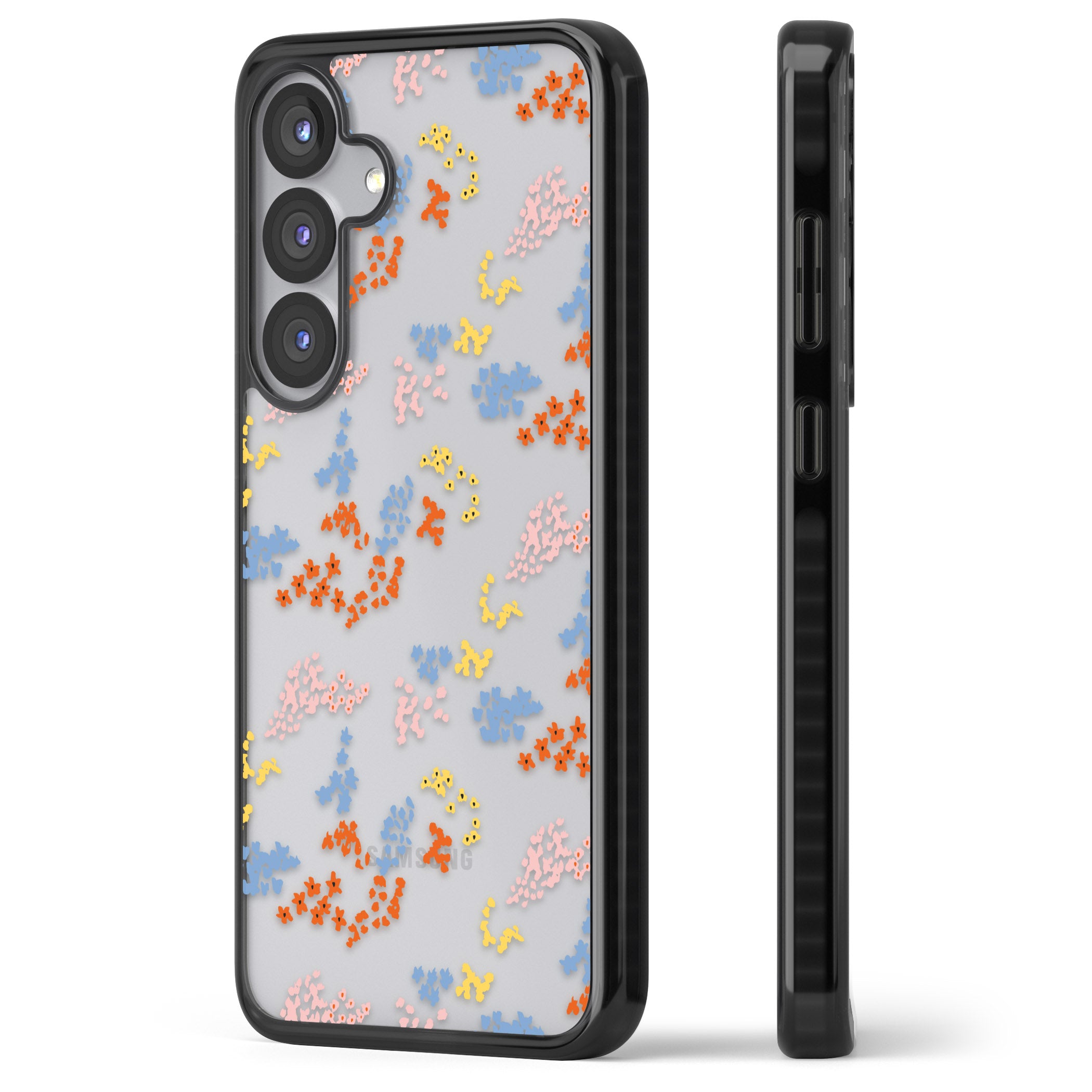 Floral Confetti: Transparent Delight