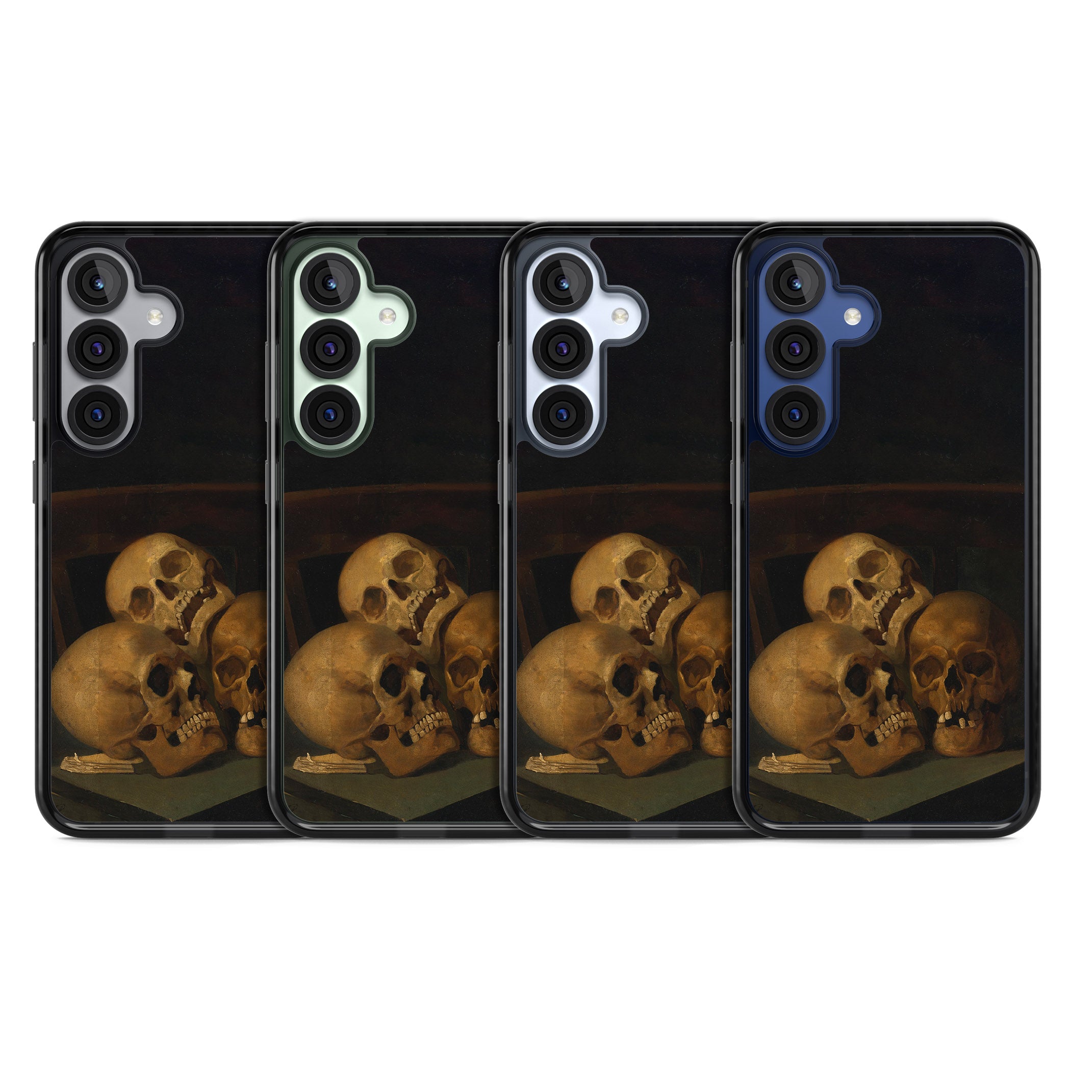 Still Life Of Three Skulls
