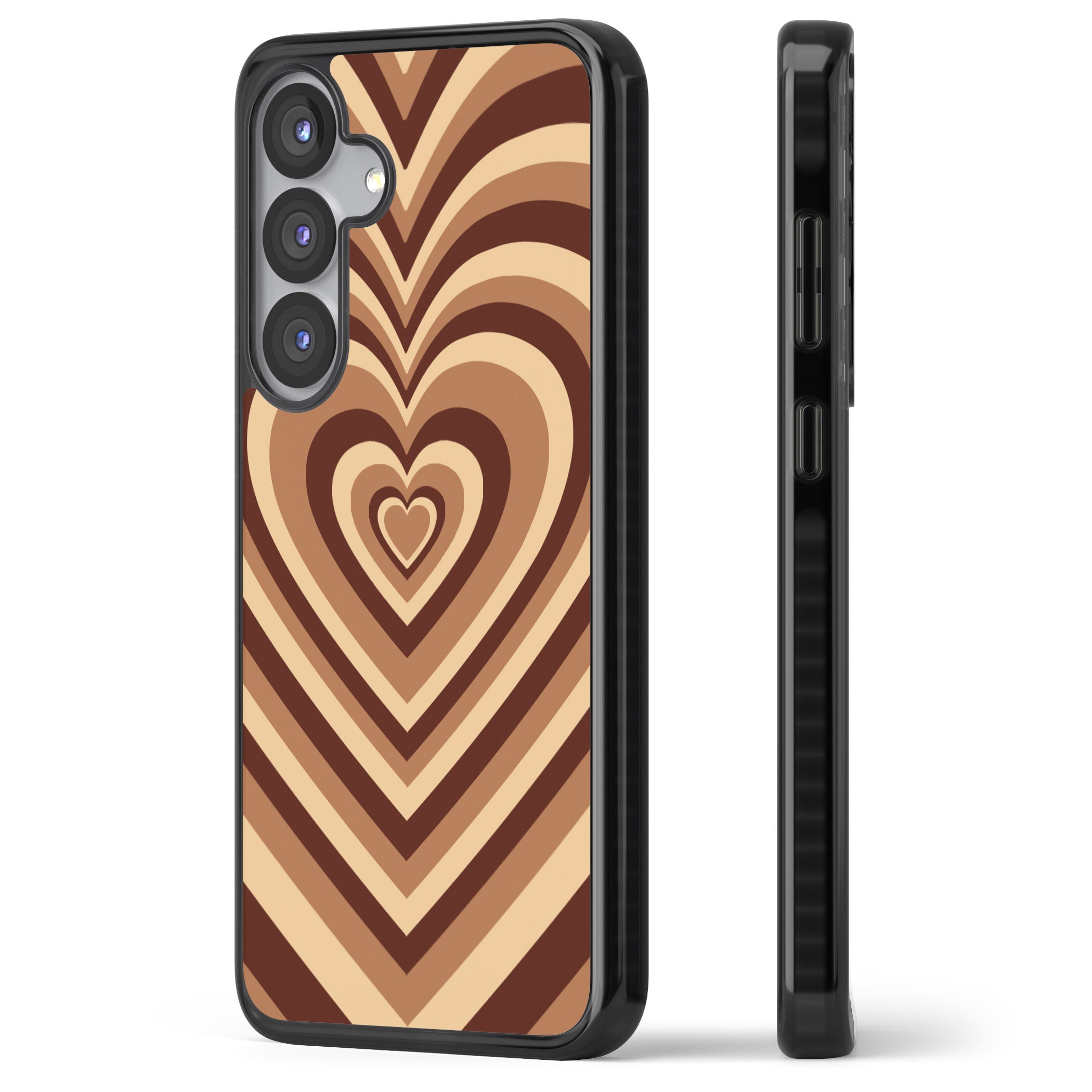 Latte Heart Illusion