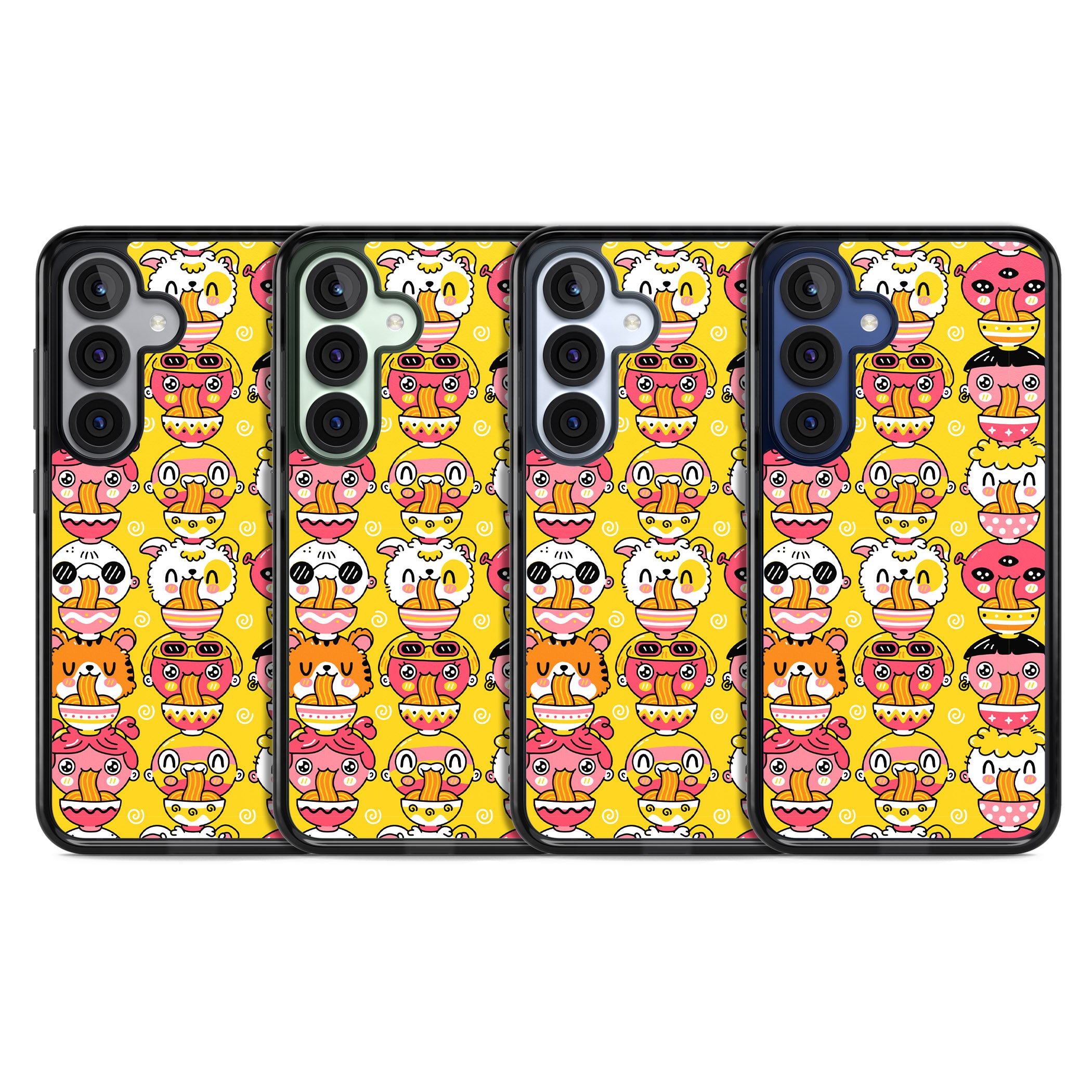 Ramen Noodle Kawaii Pattern