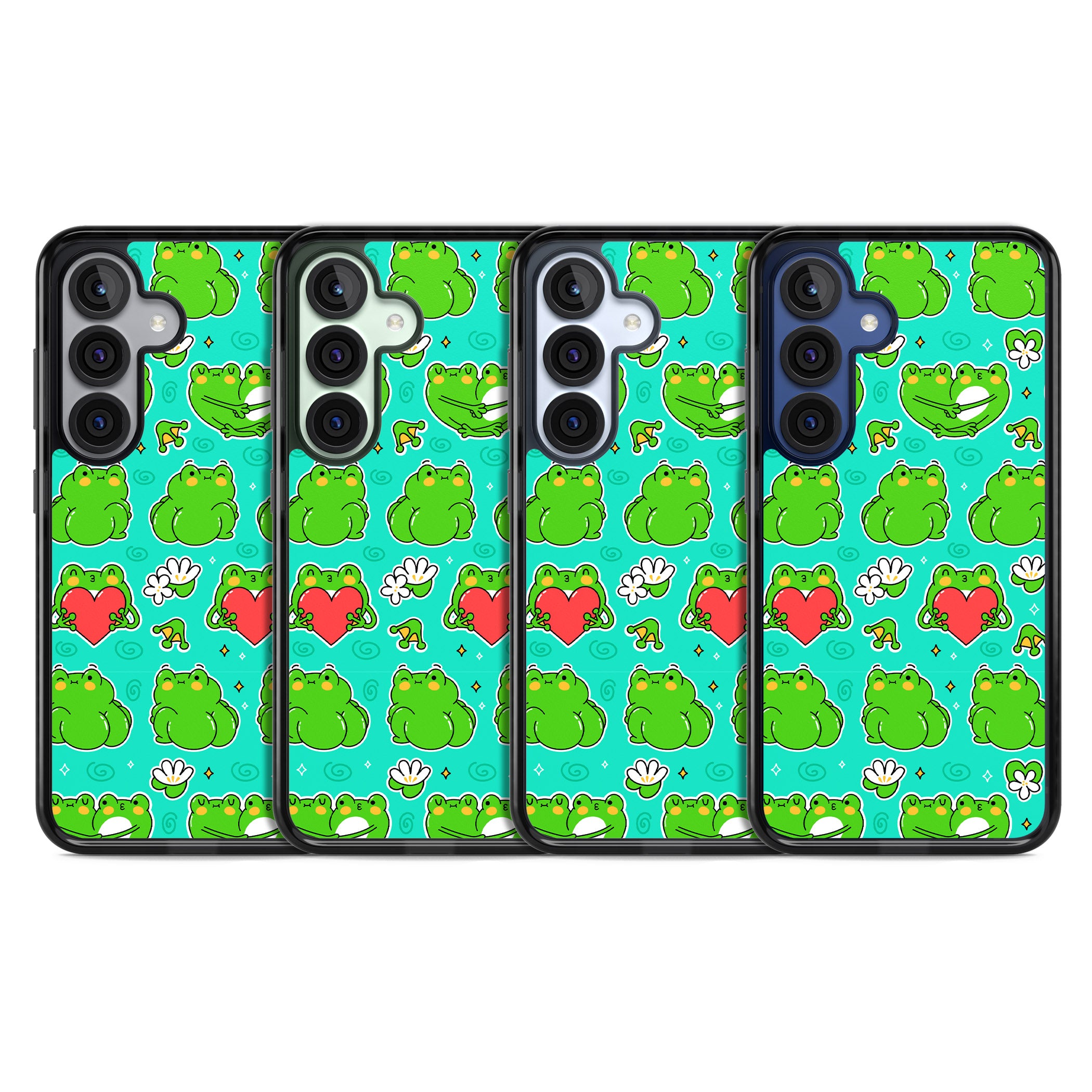 Frog Booty Kawaii Pattern