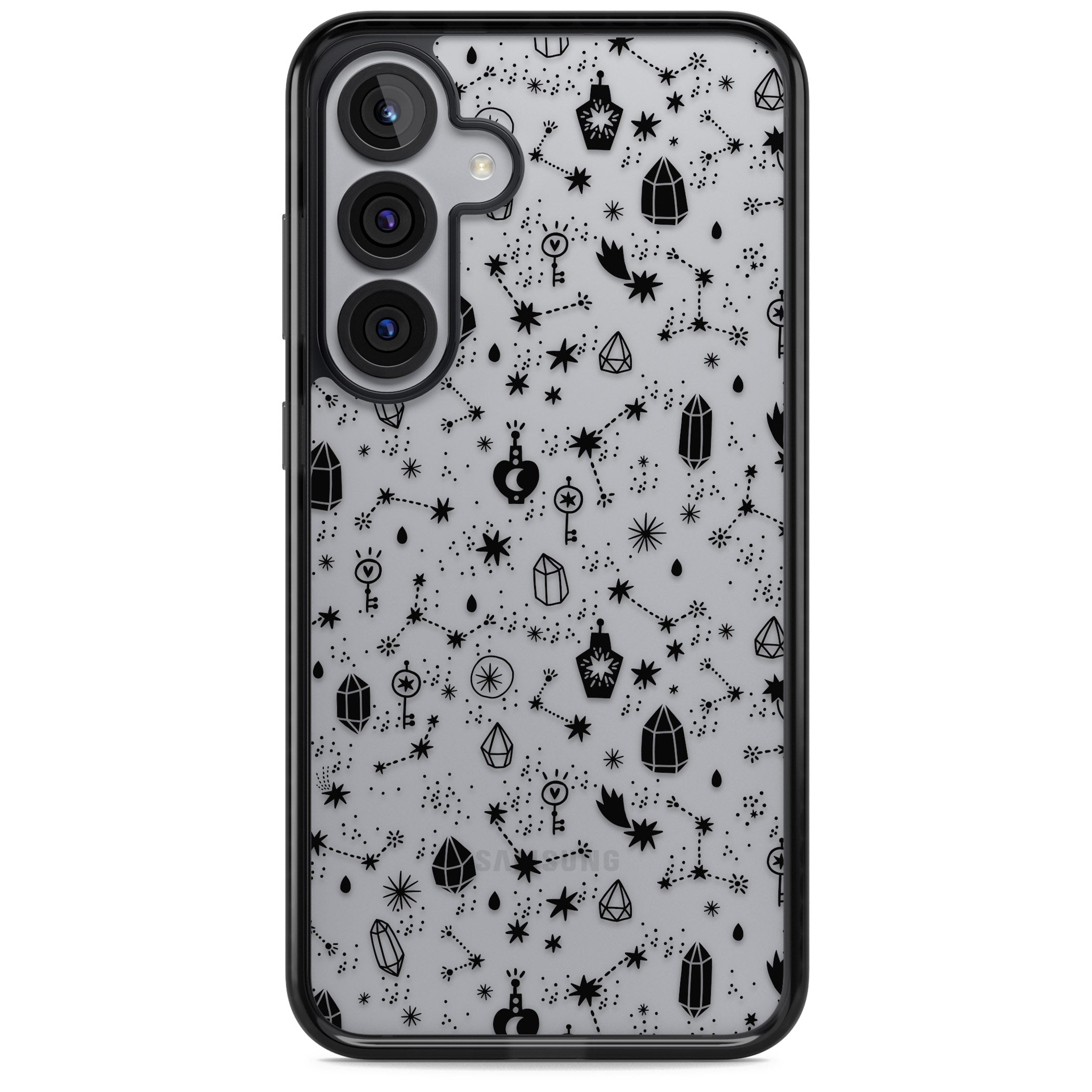 Black Cosmic Crystal