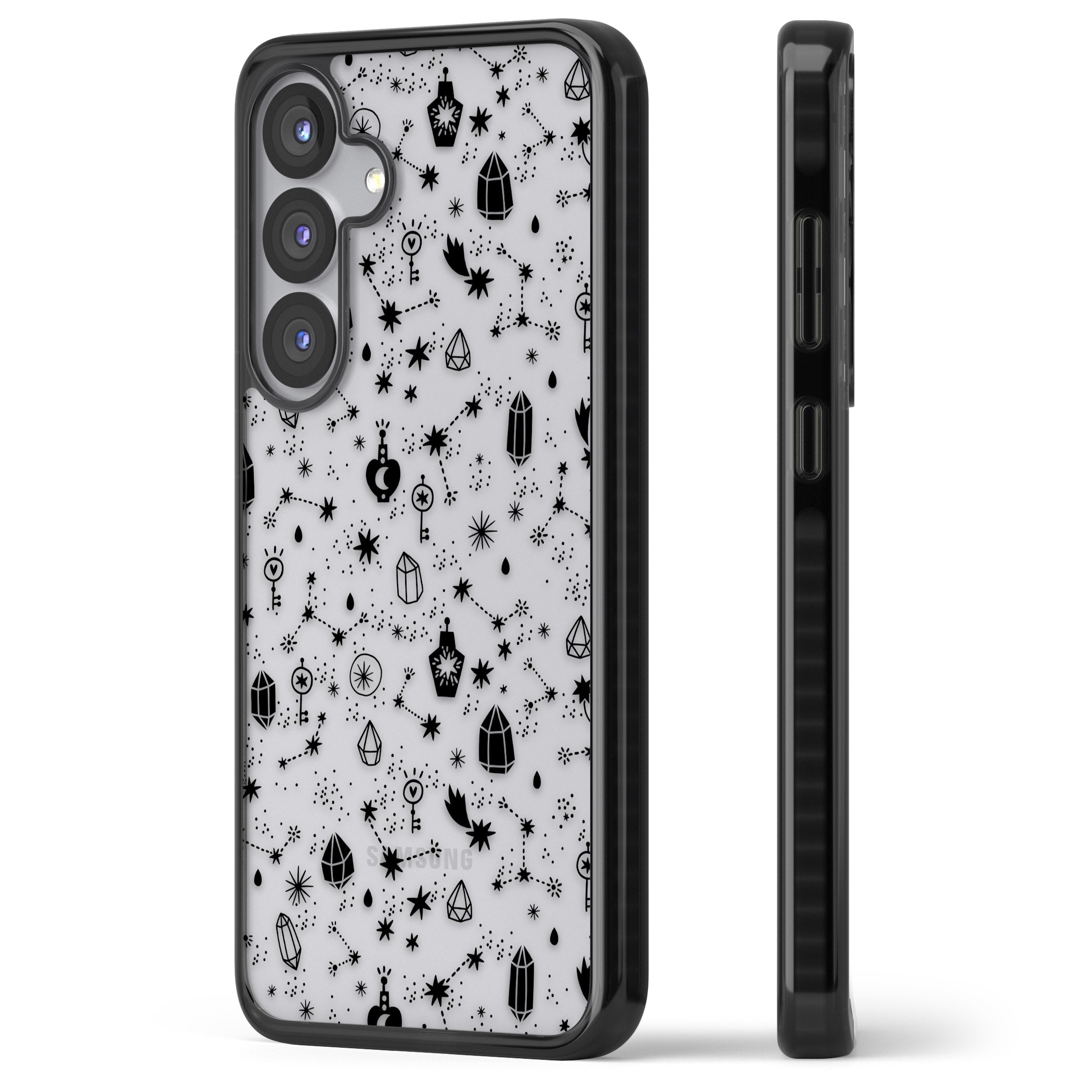 Black Cosmic Crystal