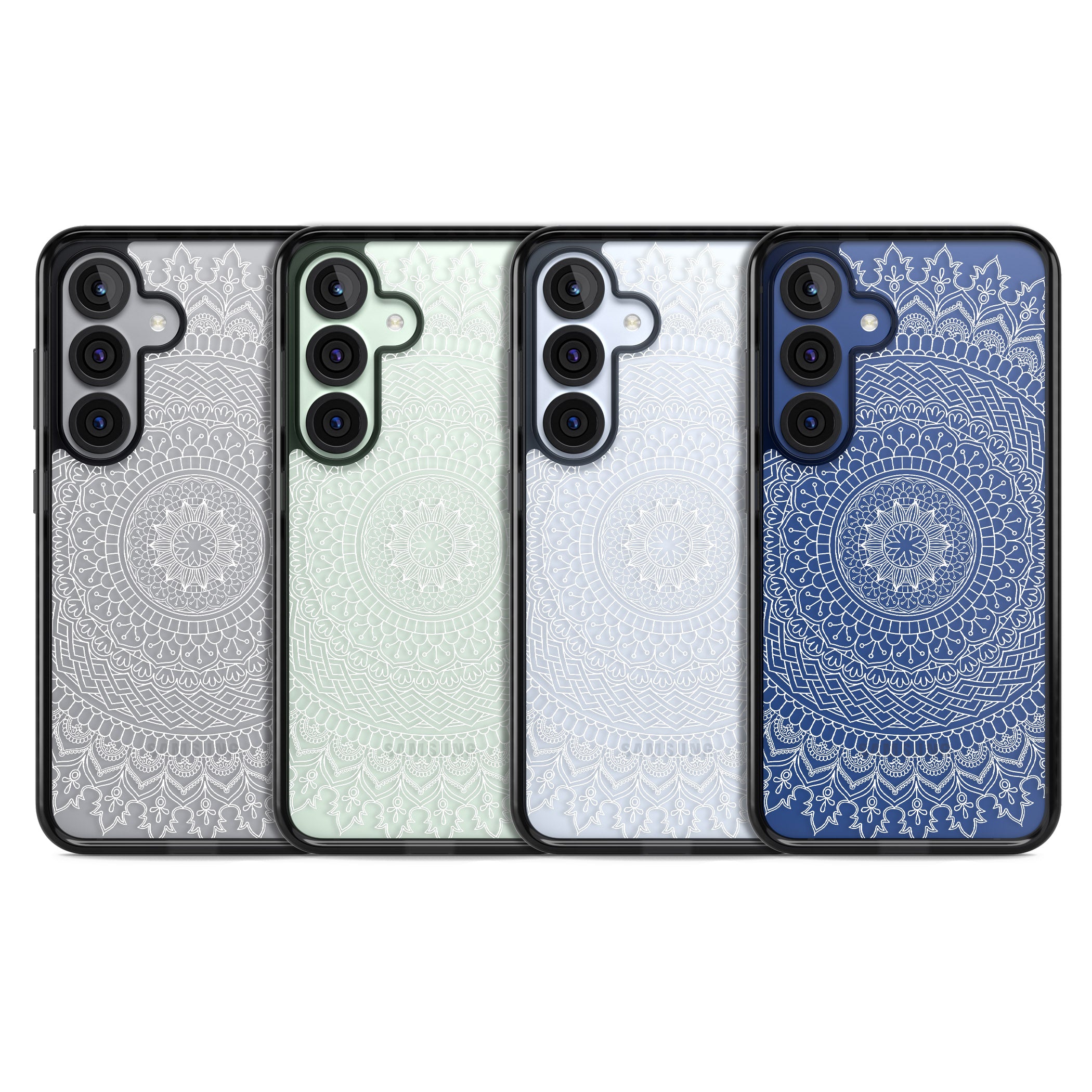 Intricate White Mandala