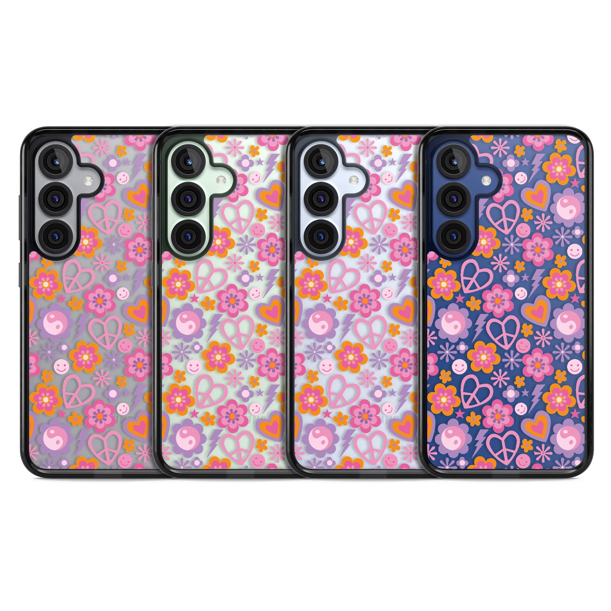 Peace, Love And Flowers Pattern