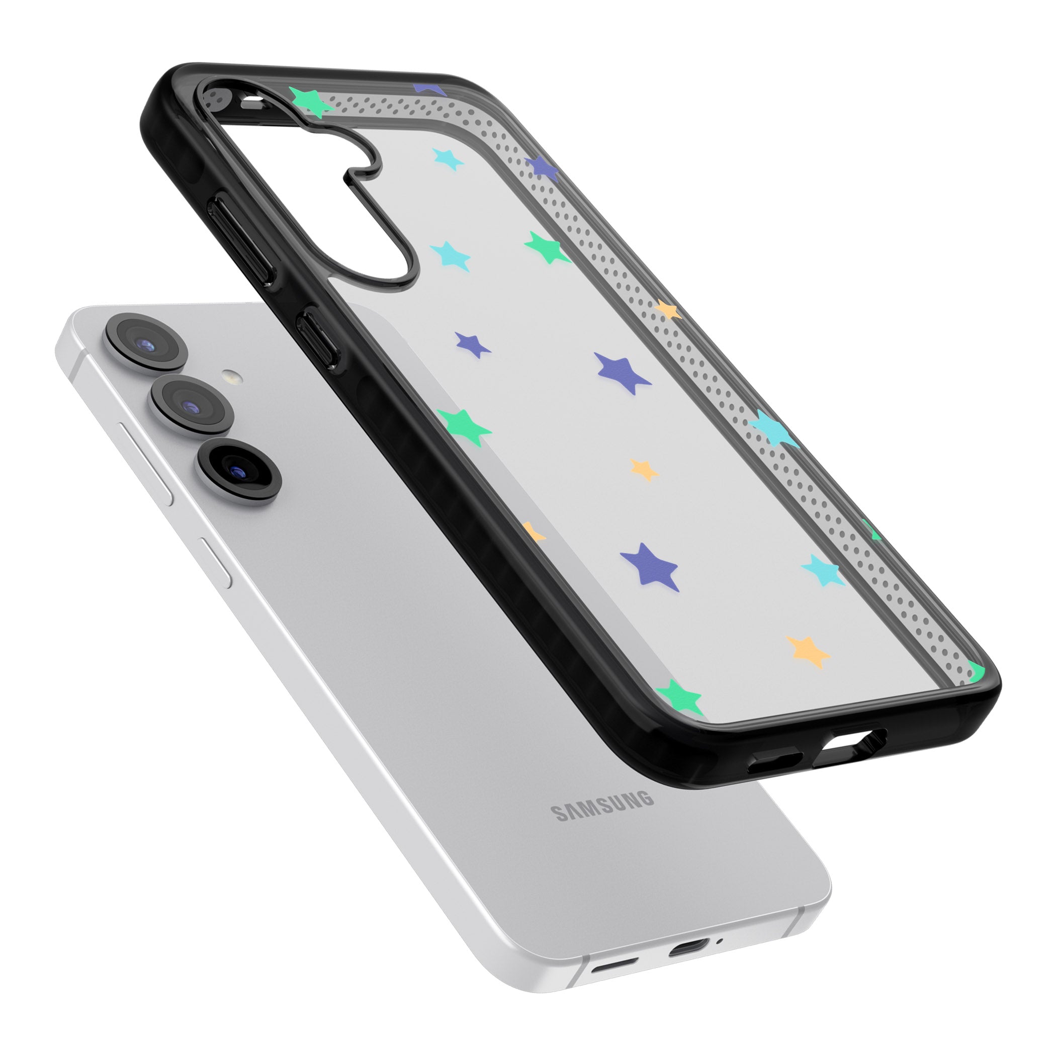 Pastel Star Pattern