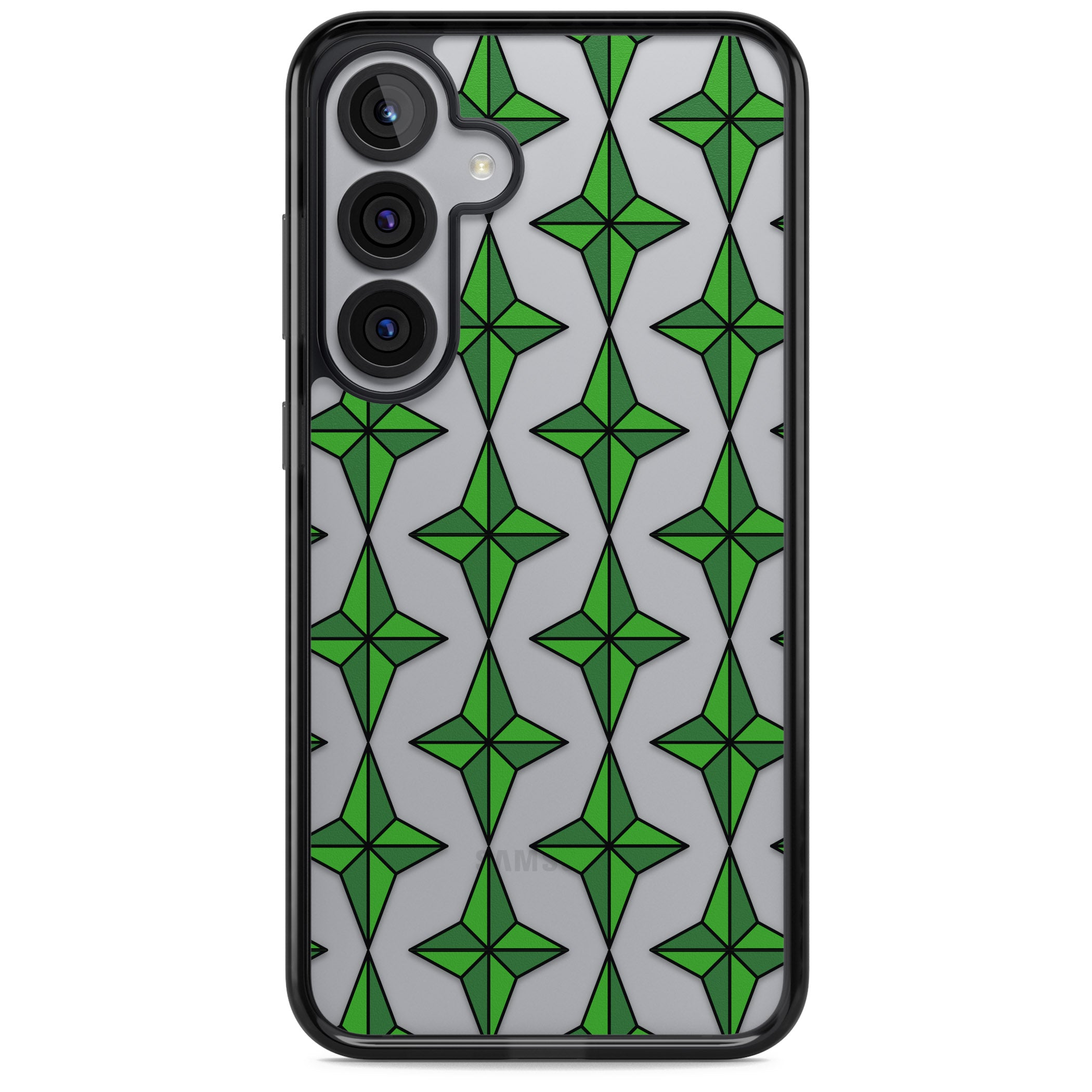 Emerald Stars Pattern (Clear)