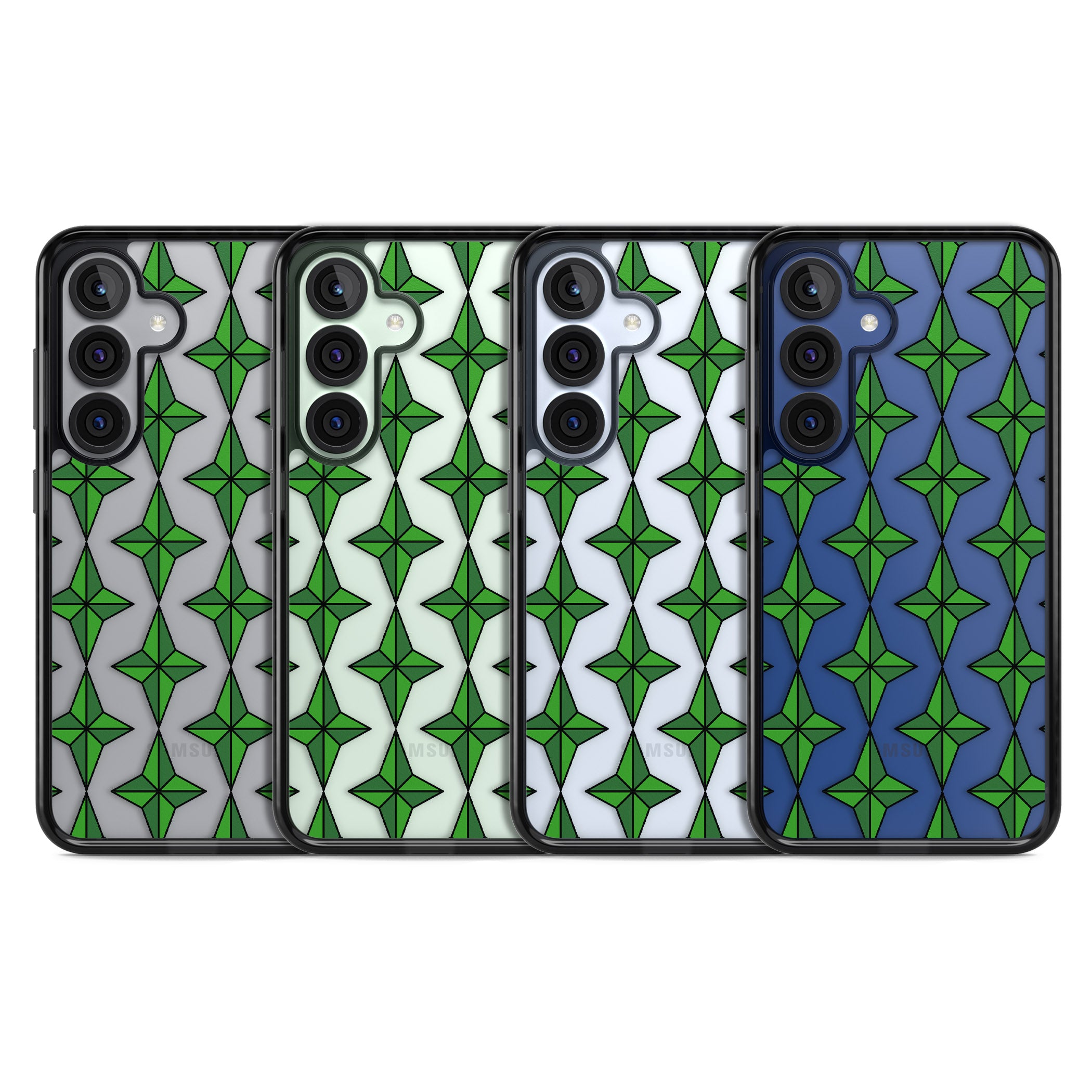 Emerald Stars Pattern (Clear)
