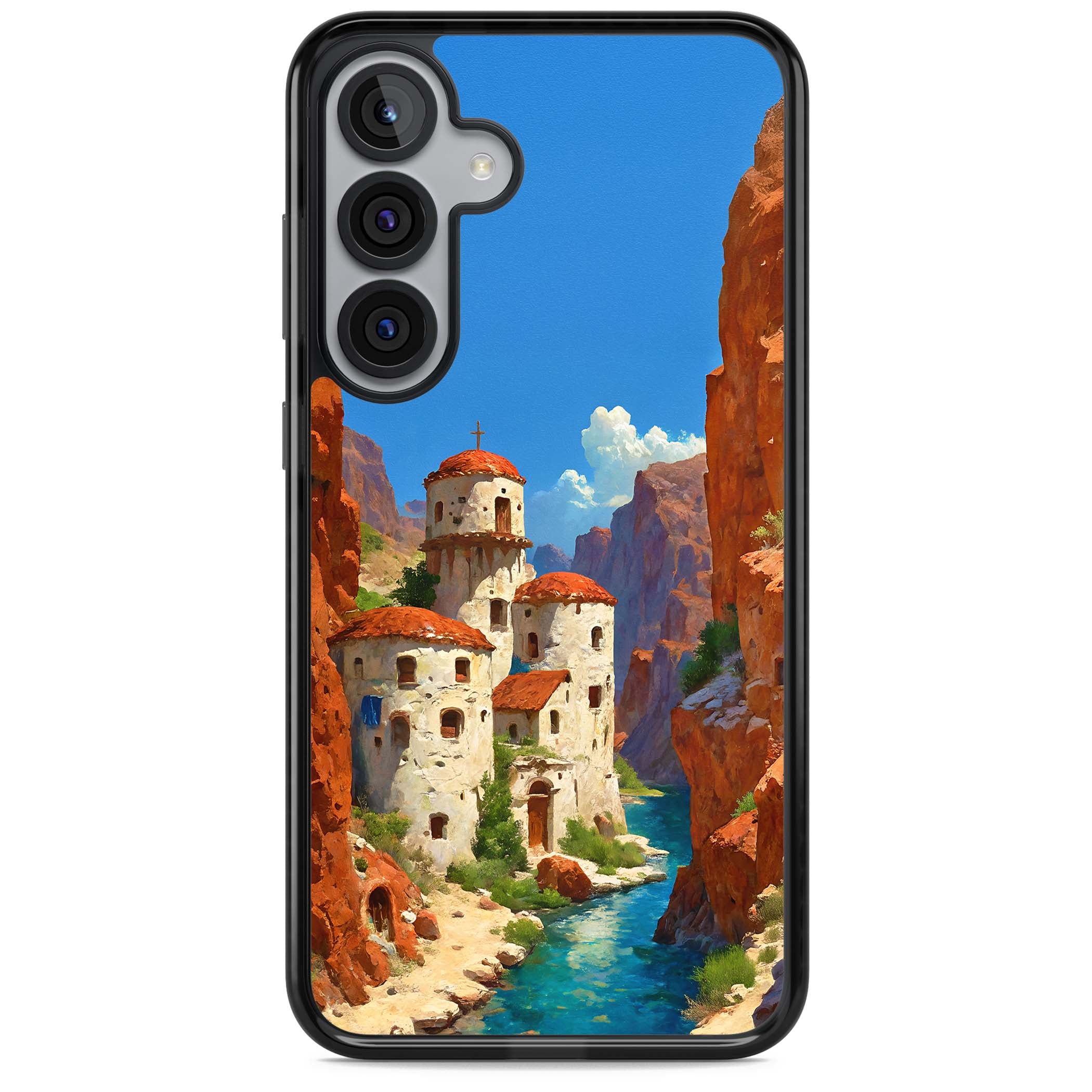 Canyon Haven for her iPhone case | Black Impact case for Samsung Galaxy S25, Samsung Galaxy S25 Plus