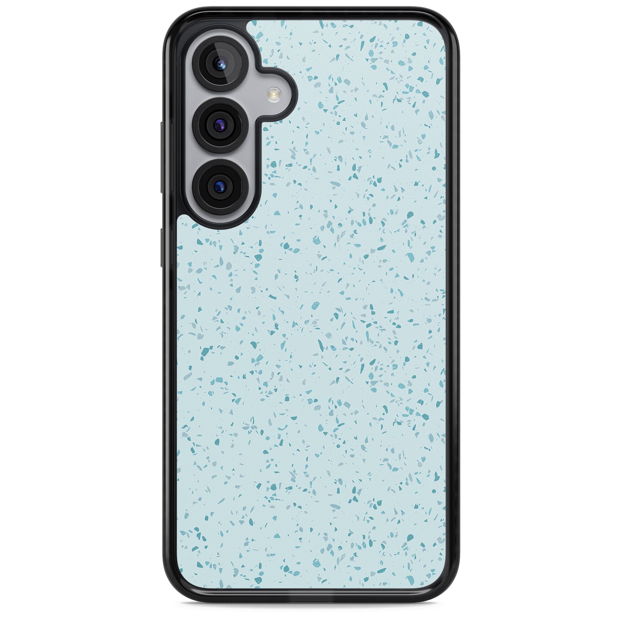 Light Blue Terrazzo Pattern