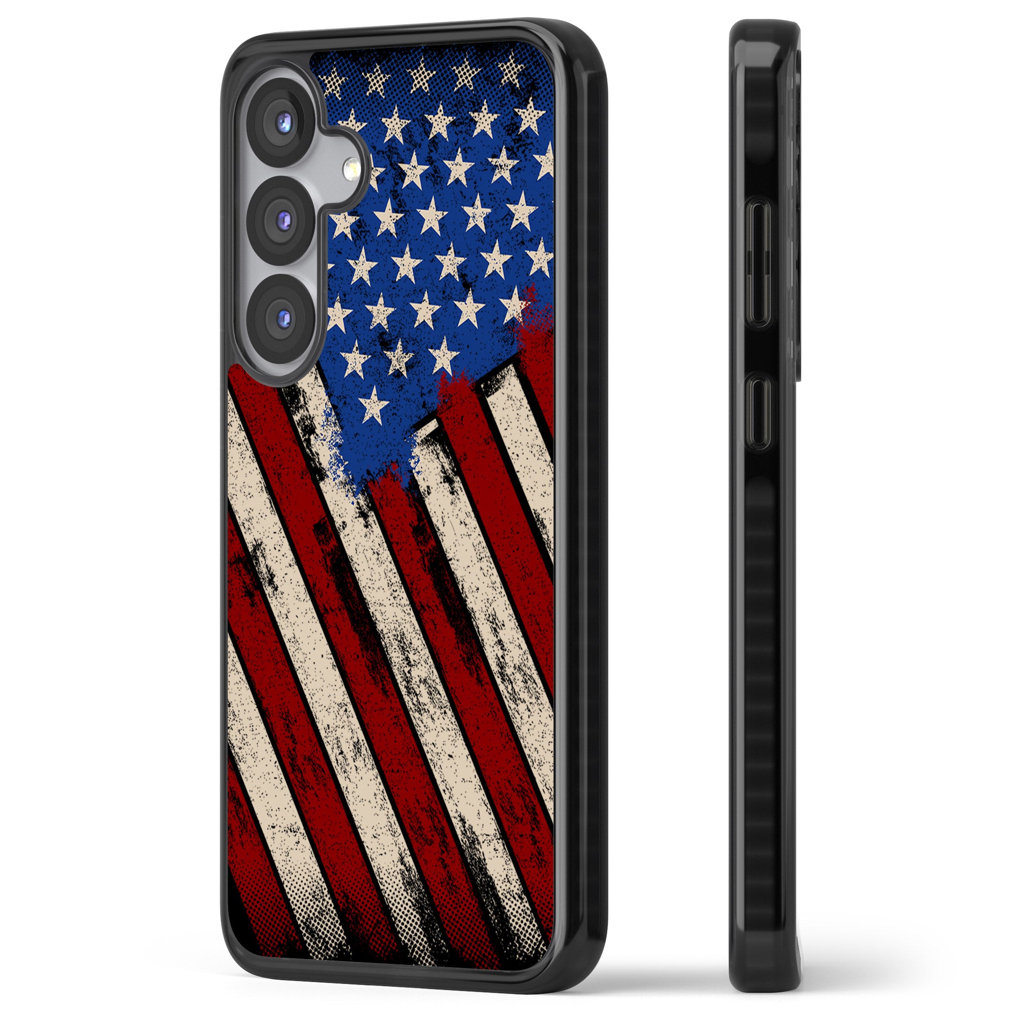 Distressed Us Flag