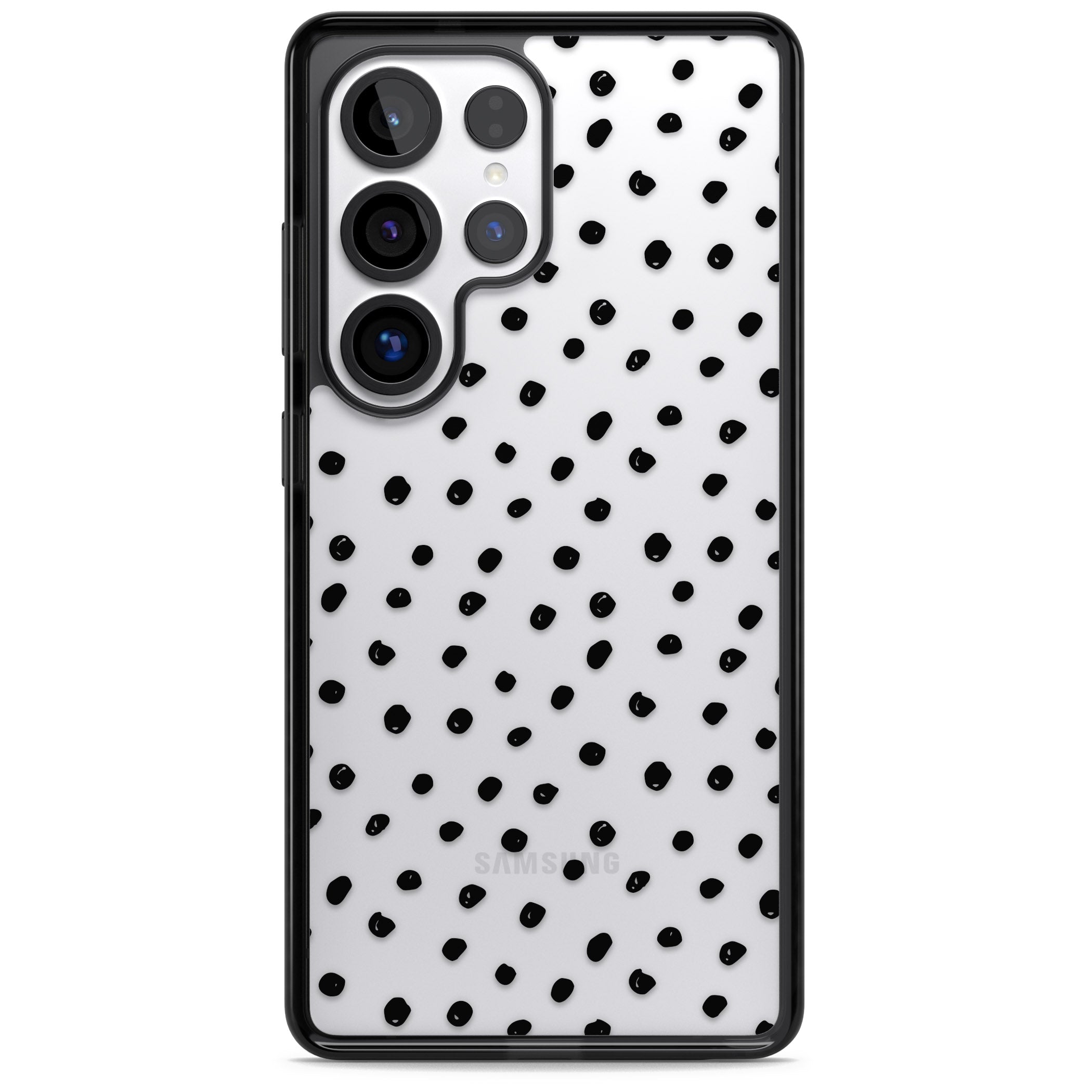 Messy Black Dot Pattern